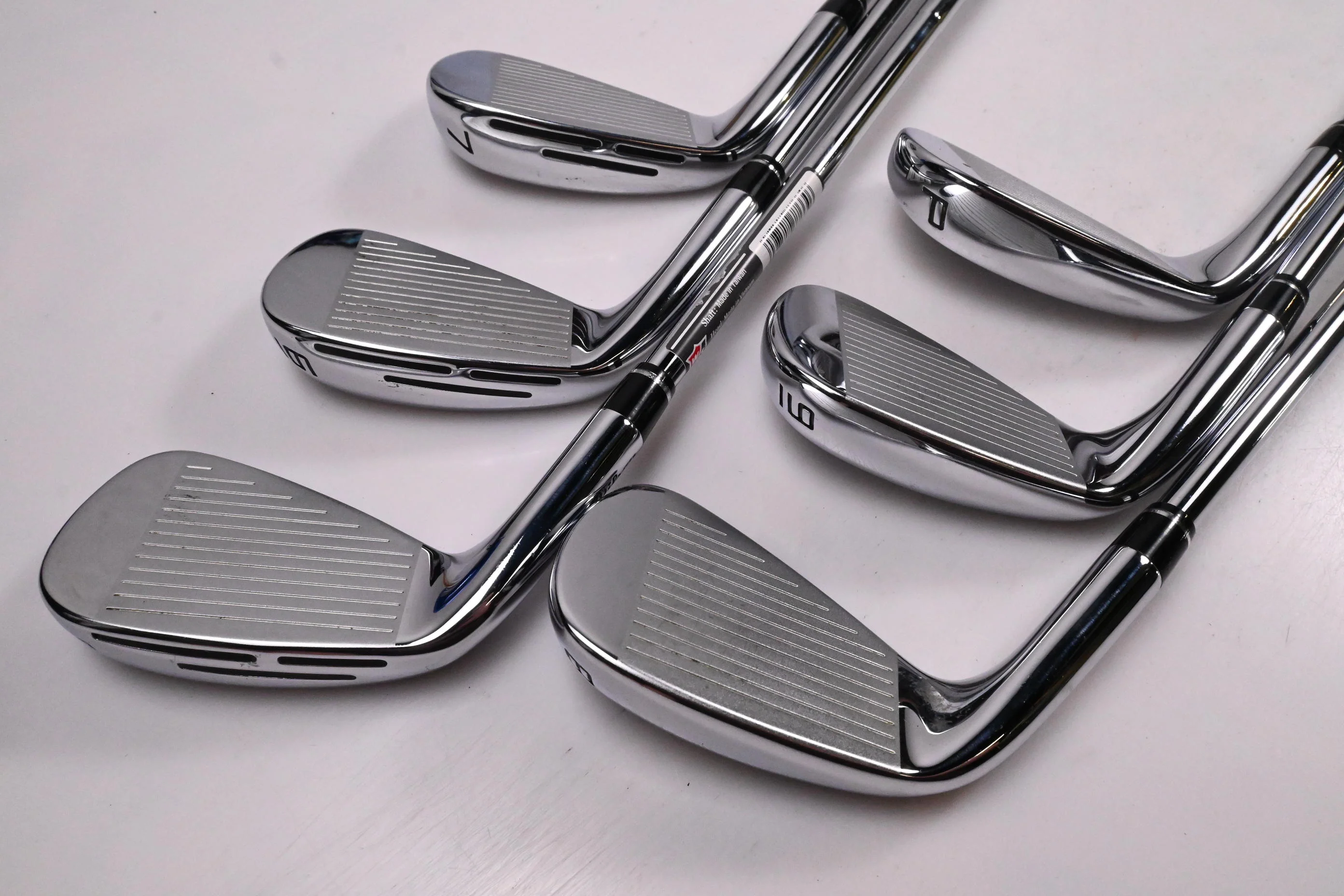 Wilson Dynapwr 2023 Forged Irons / 5-PW / Stiff Flex KBS Tour Lite Shafts - Image 4
