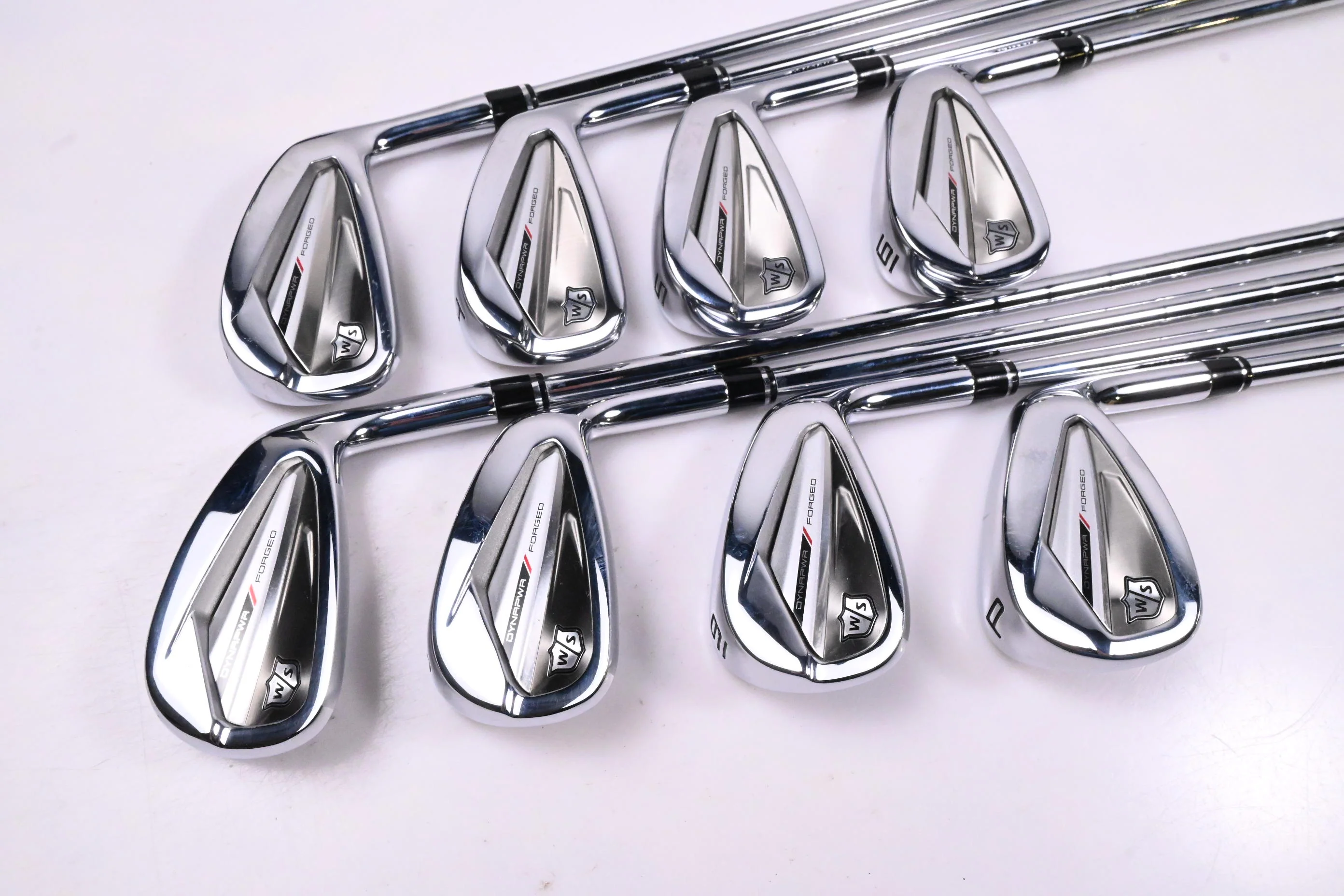 Wilson Dynapwr Forged 2023 Irons / 3-PW / Stiff Flex KBS Tour Lite Shafts - Image 2