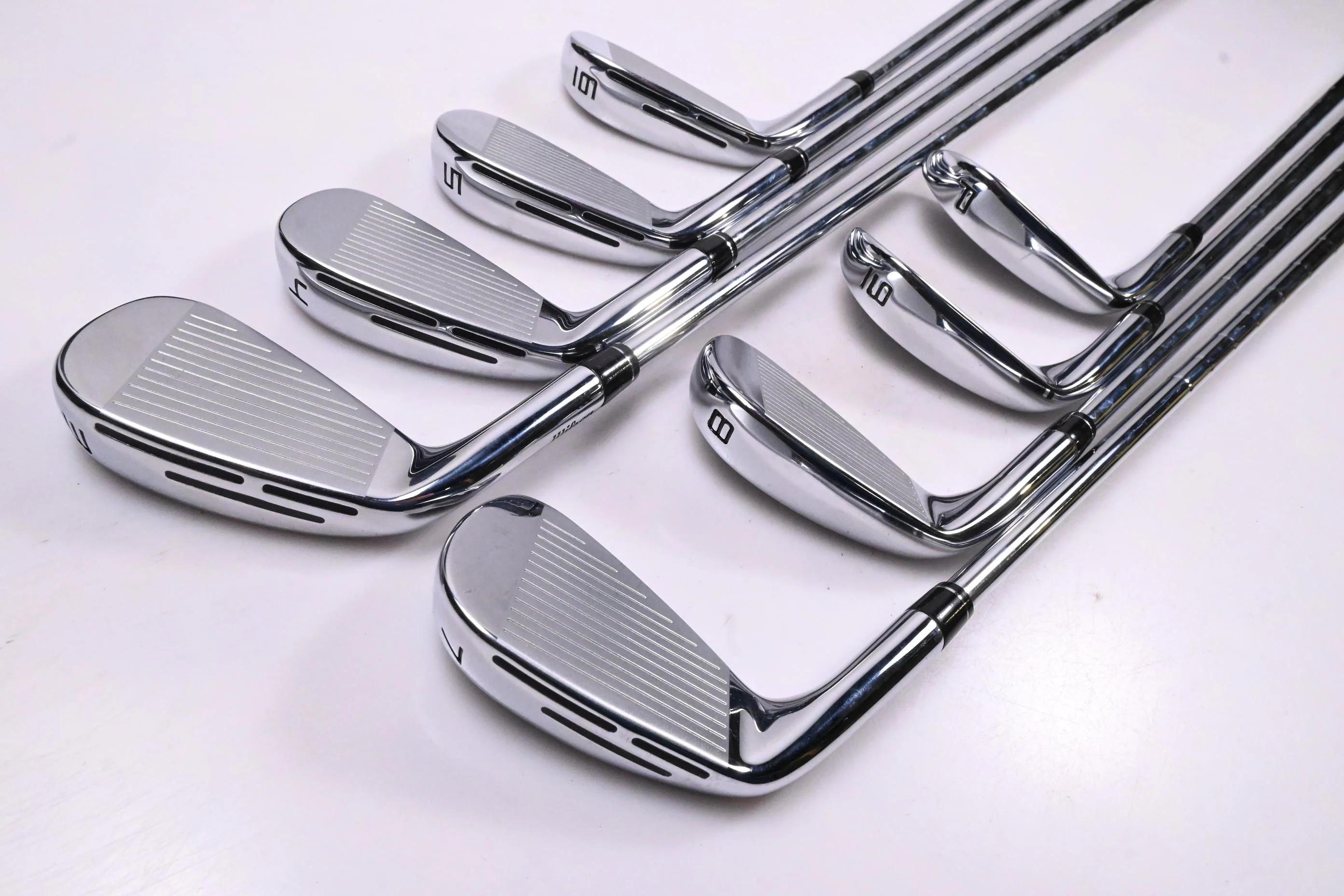 Wilson Dynapwr Forged 2023 Irons / 3-PW / Stiff Flex KBS Tour Lite Shafts - Image 4
