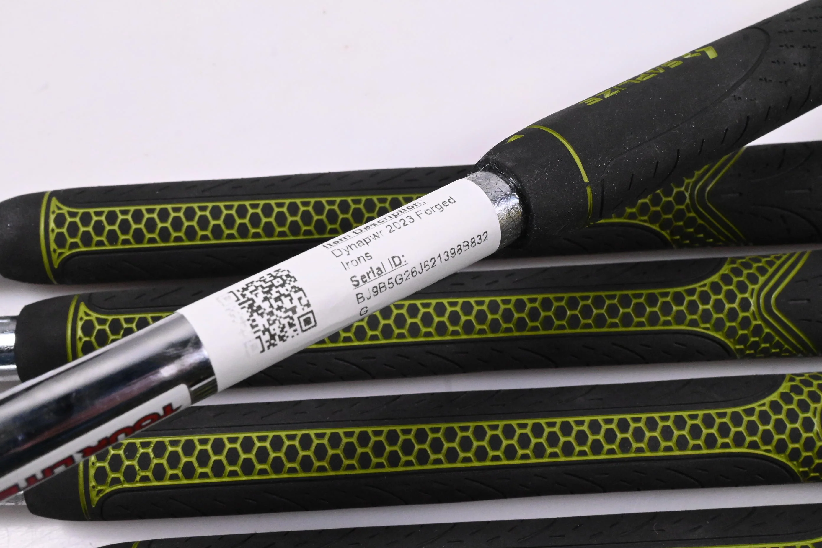 Wilson Dynapwr Forged 2023 Irons / 3-PW / Stiff Flex KBS Tour Lite Shafts - Image 6
