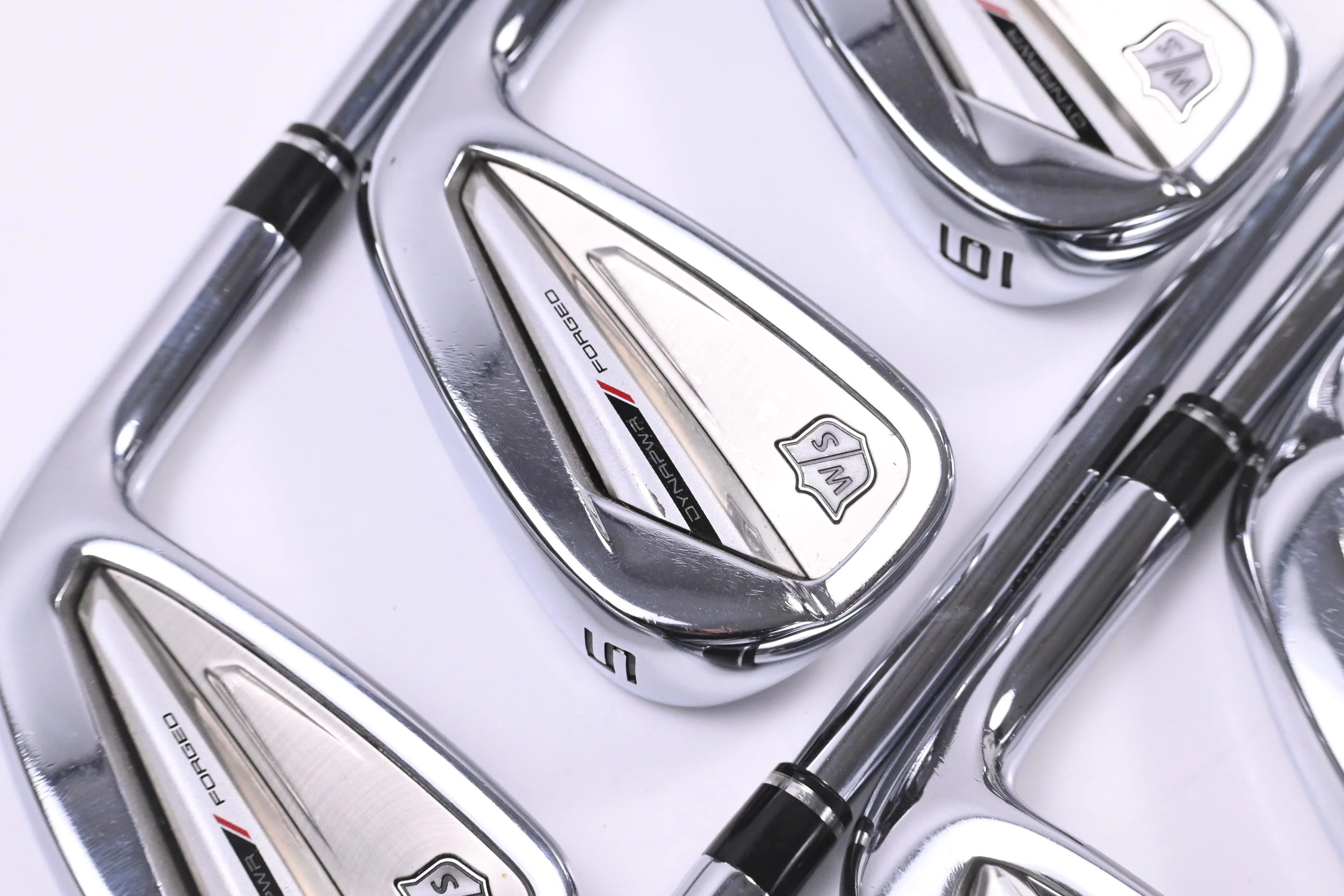 Wilson Dynapwr Forged 2023 Irons / 4-PW / Stiff Flex KBS Tour Lite Shafts