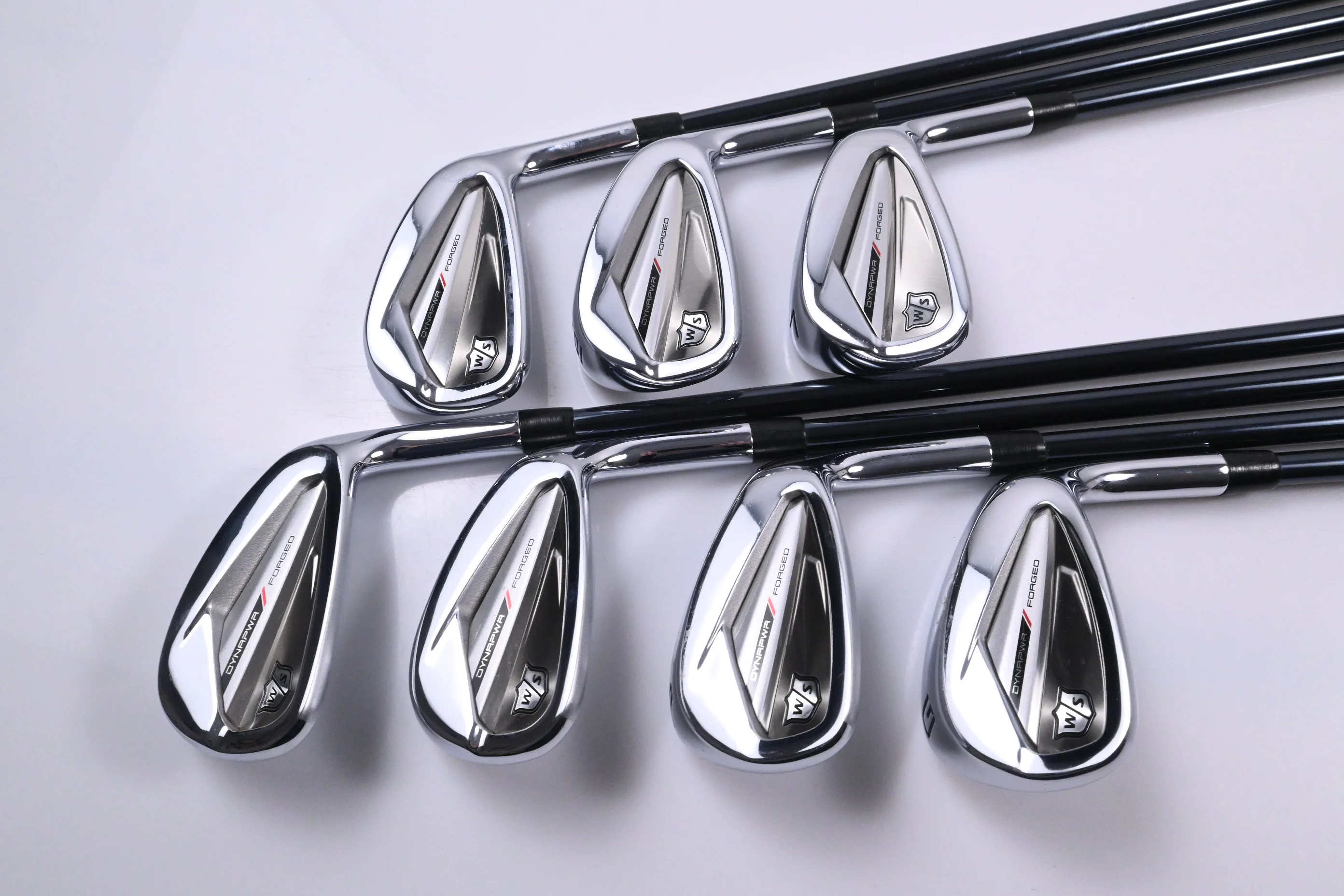 Wilson Dynapwr 2023 Forged Irons / 5-PW+GW / Senior Flex UST Recoil DART 75 - Image 2