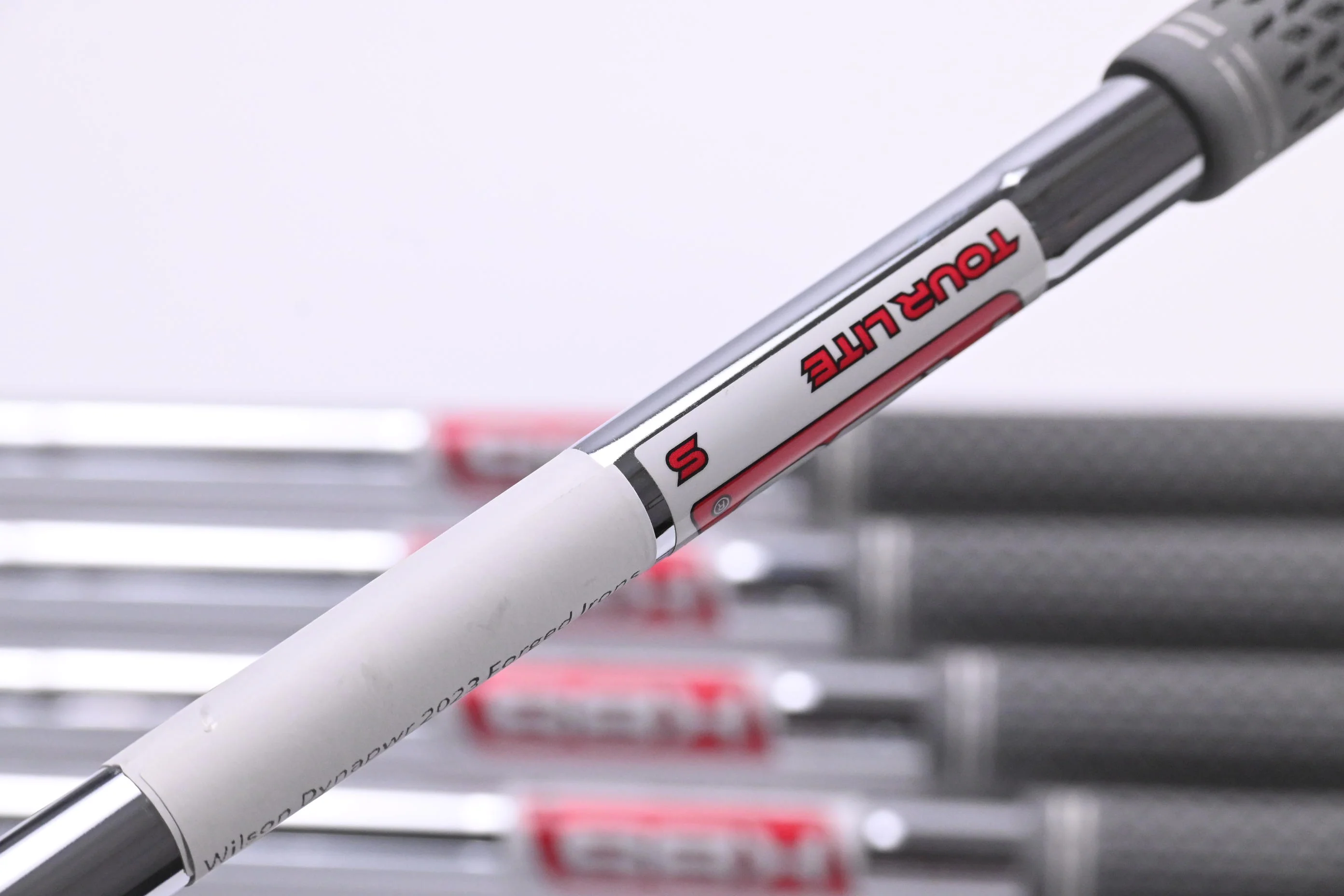 Wilson Dynapwr Forged 2023 Irons / 4-PW / Stiff Flex KBS Tour Lite Shafts - Image 5