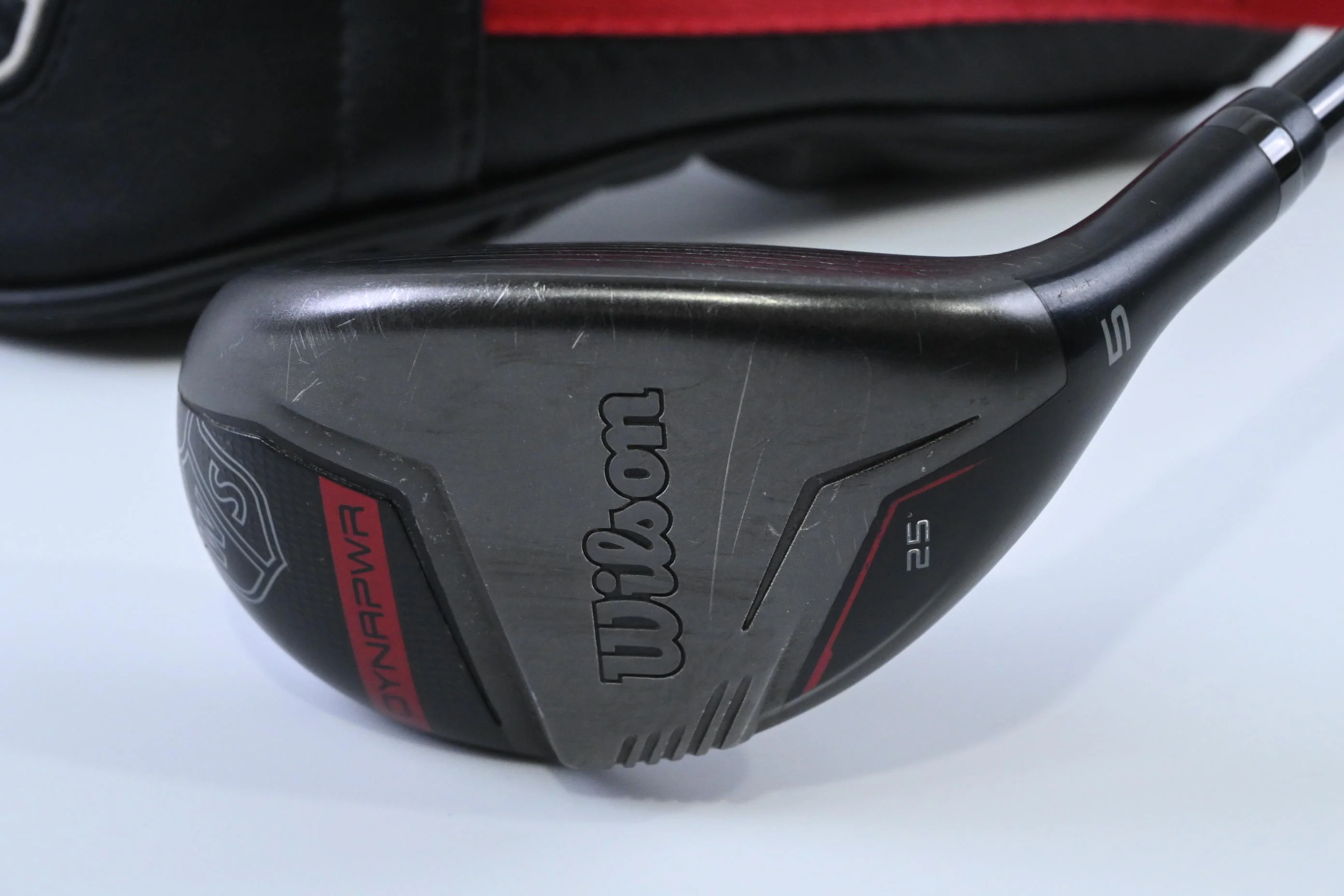 Wilson DYNAPWR 2025 #5 Hybrid / 25 Degree / Senior Flex HZRDUS Smoke Red RDX 70 - Image 2