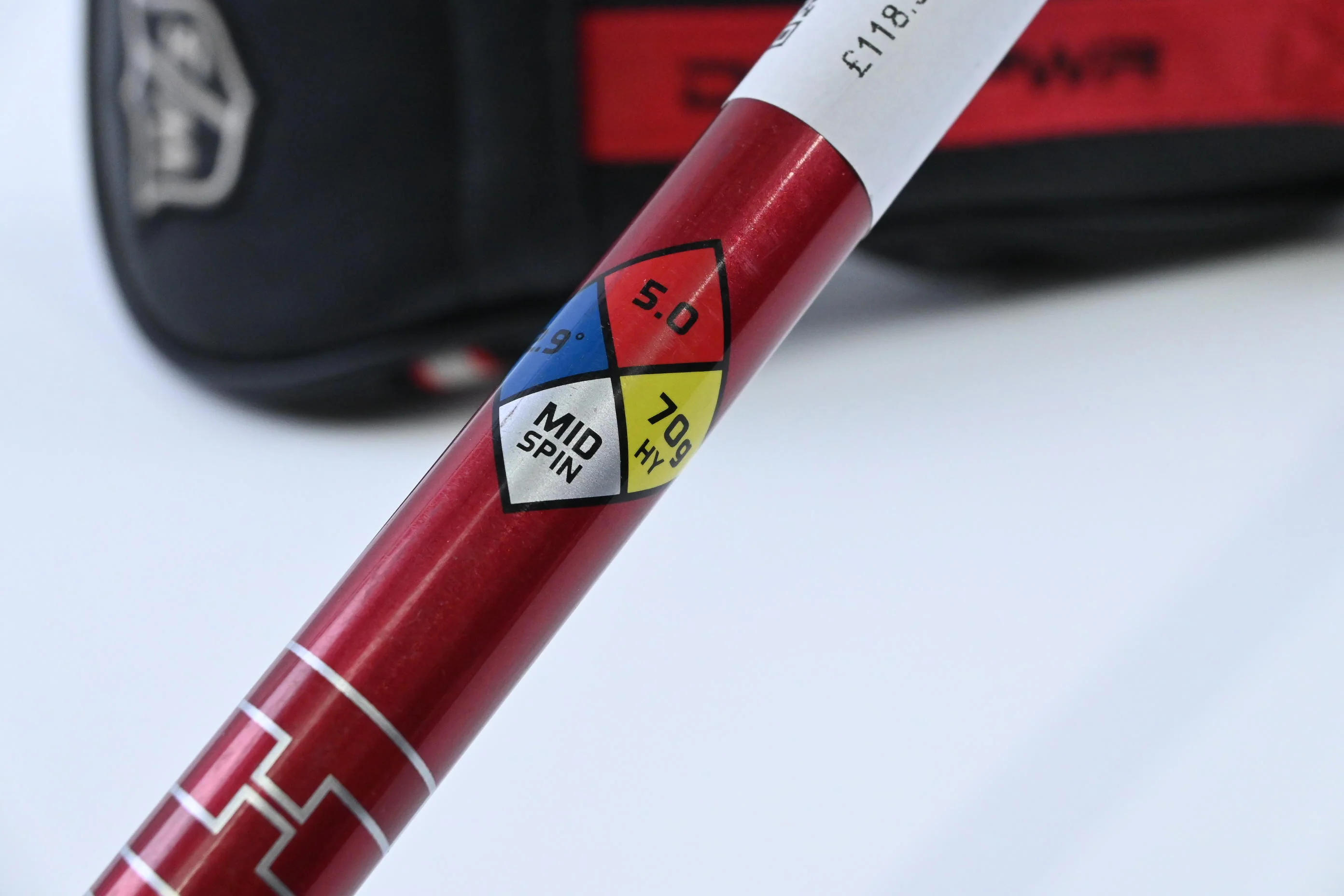 Wilson DYNAPWR 2025 #5 Hybrid / 25 Degree / Senior Flex HZRDUS Smoke Red RDX 70 - Image 6