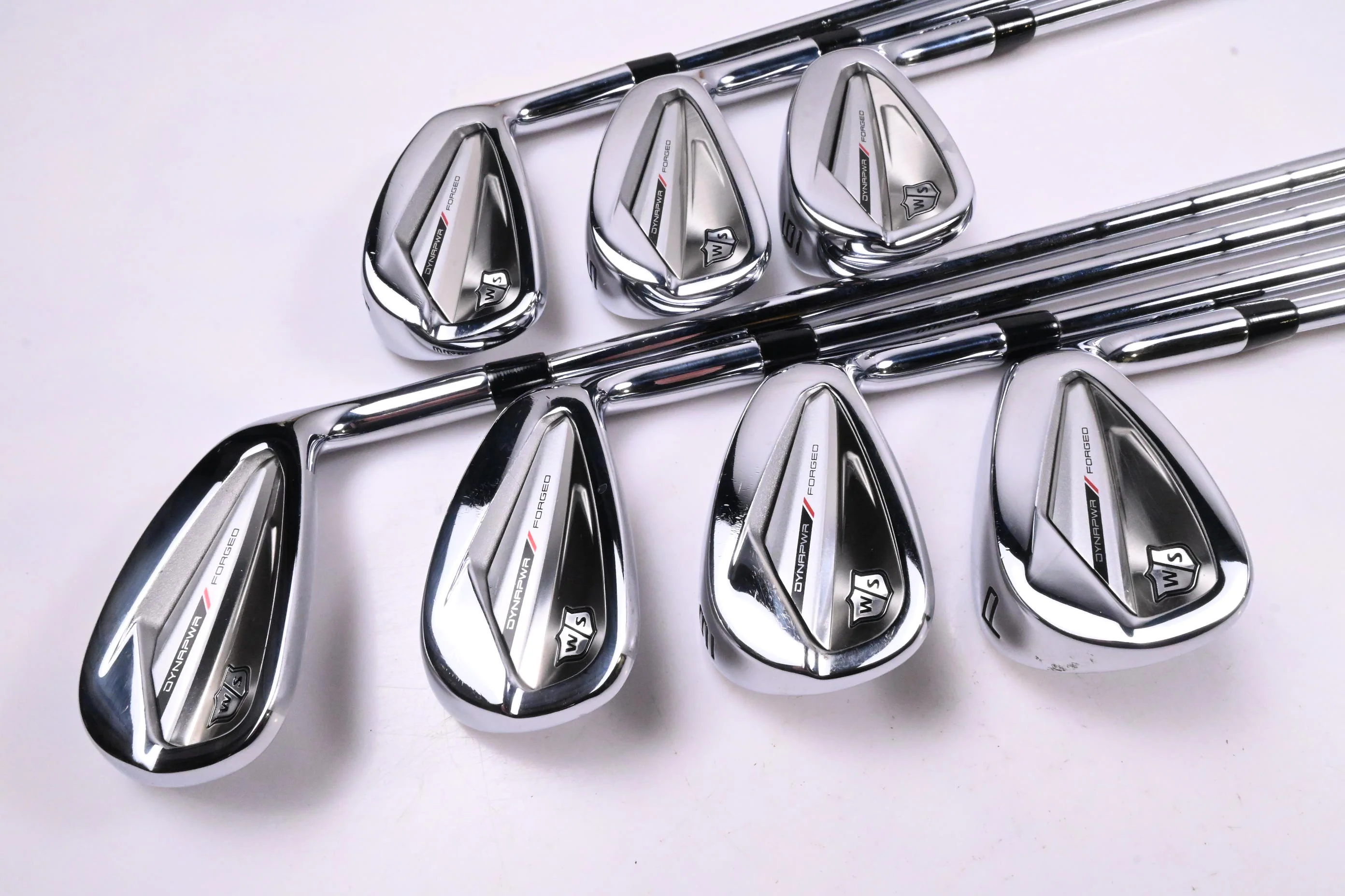 Wilson DYNAPWR Forged Irons / 4-PW / X-Flex KBS Tour 130 Shafts - Image 2