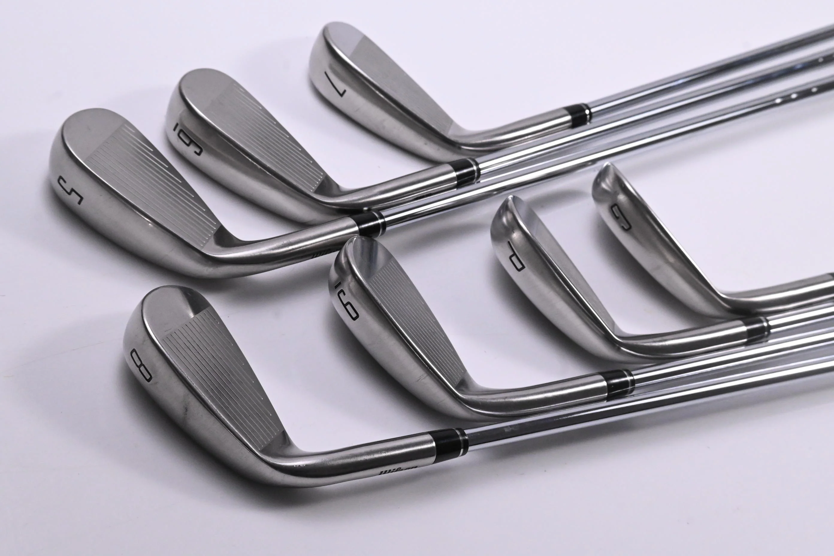 Wilson DYNAPWR 2025 Irons / 5-PW+GW / Regular Flex KBS Max Ultralite Shafts - Image 4