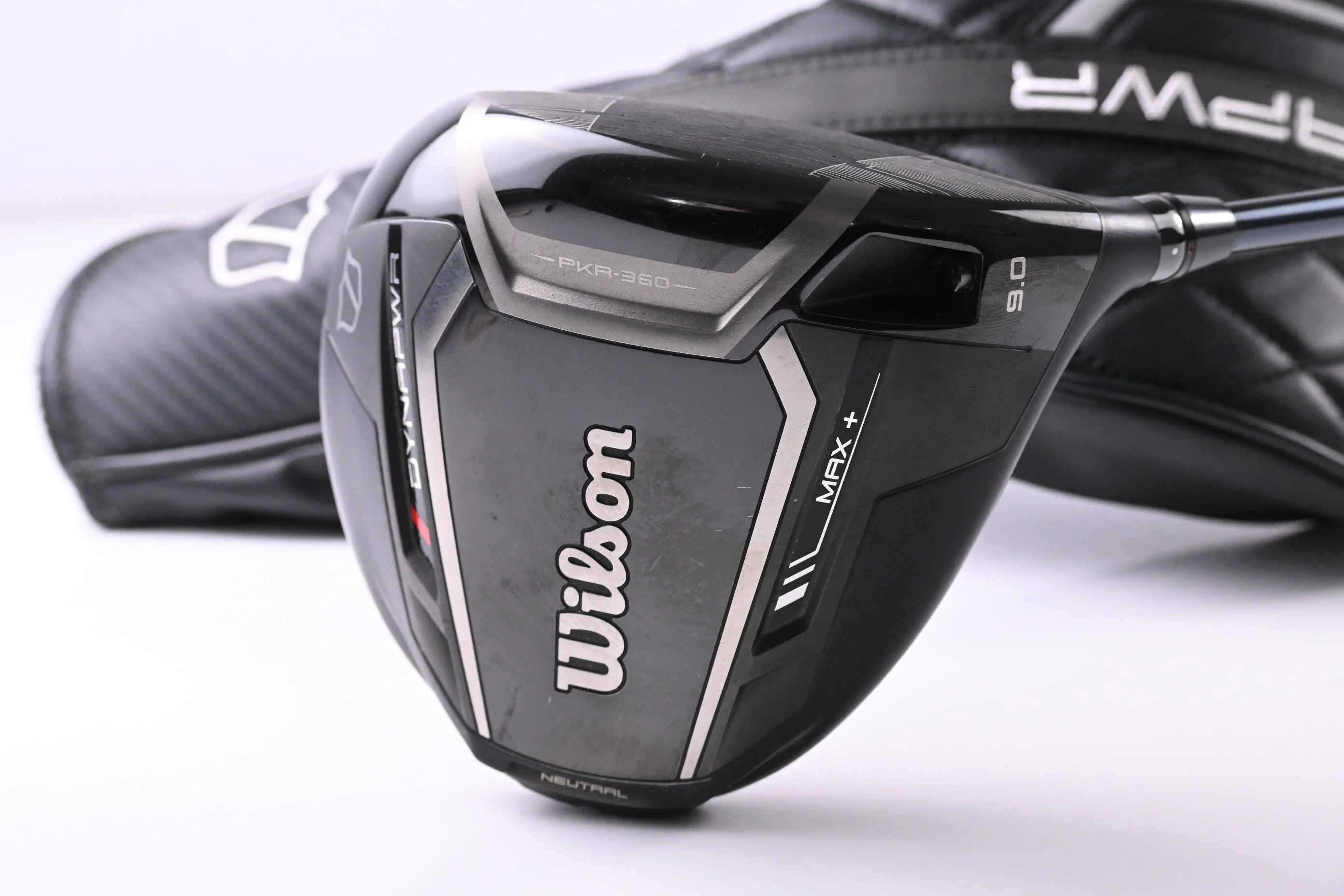 Wilson DYNAPWR Max+ Driver / 9 Degree / Stiff Flex UST LinQ Power Core White 5 - Image 2