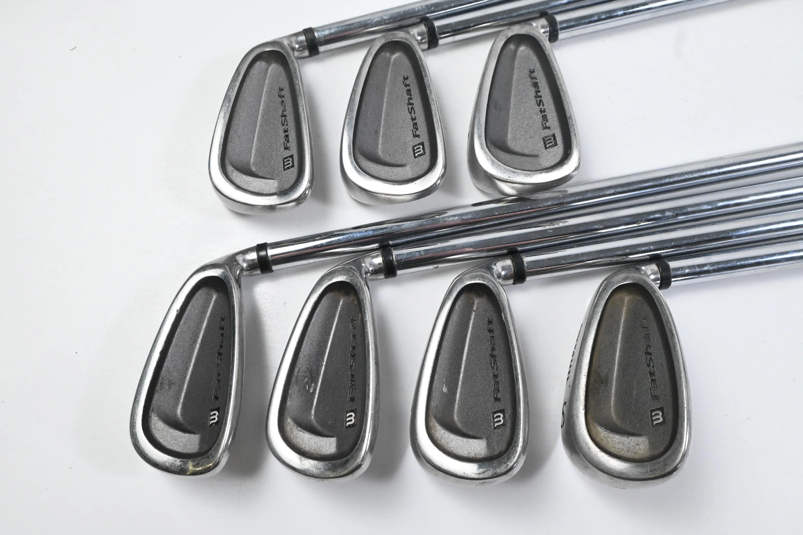 Wilson Fat Shaft Irons / 5-PW+SW / Regular Flex Wilson Fatshaft Shafts - Image 2