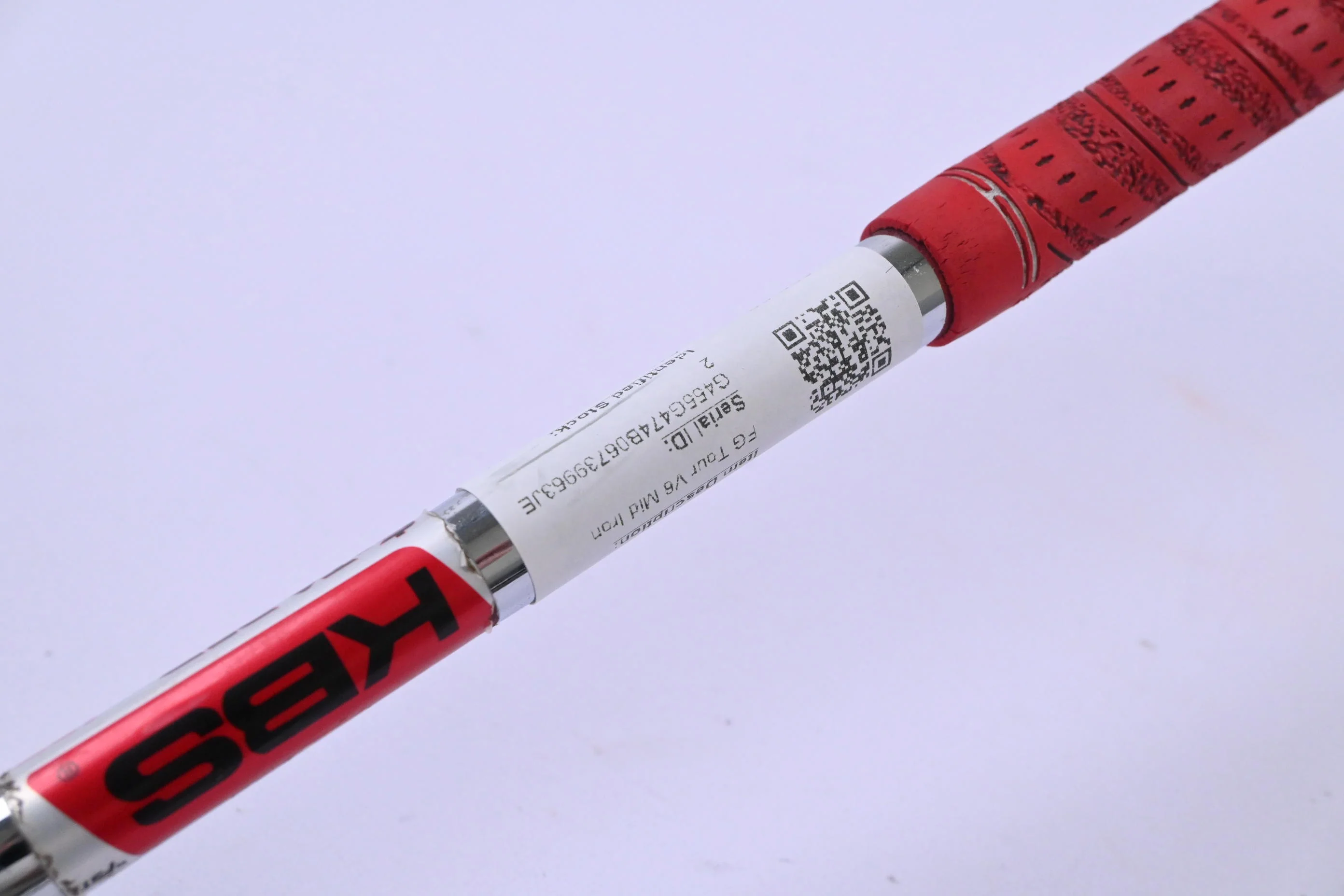 Wilson FG Tour V6 #6 Iron / Stiff Flex KBS $-Taper 125 Shaft - Image 5