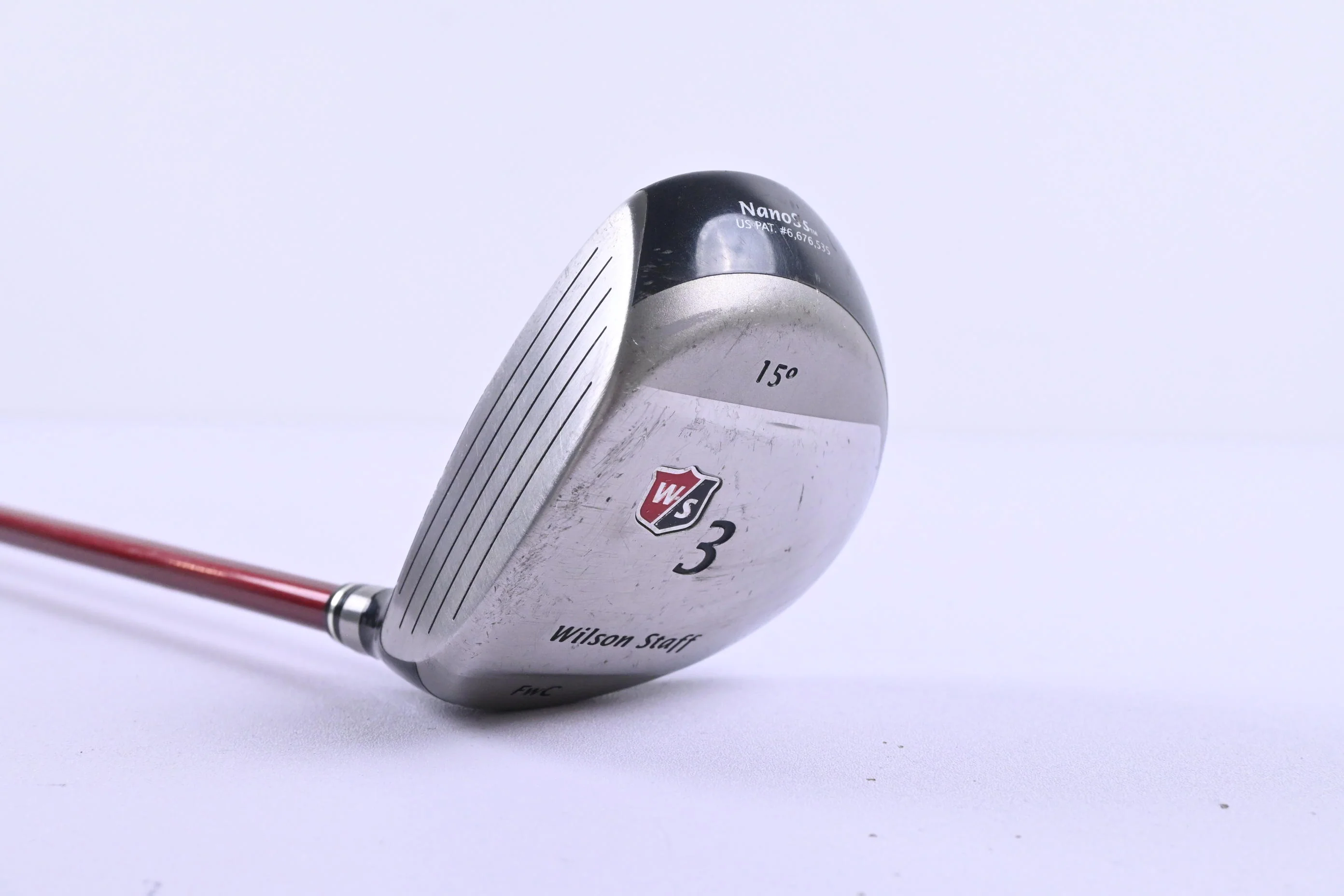 Left Hand Wilson FWC #3 Wood / 15 Degree / Stiff Flex Grafalloy Nano Tech