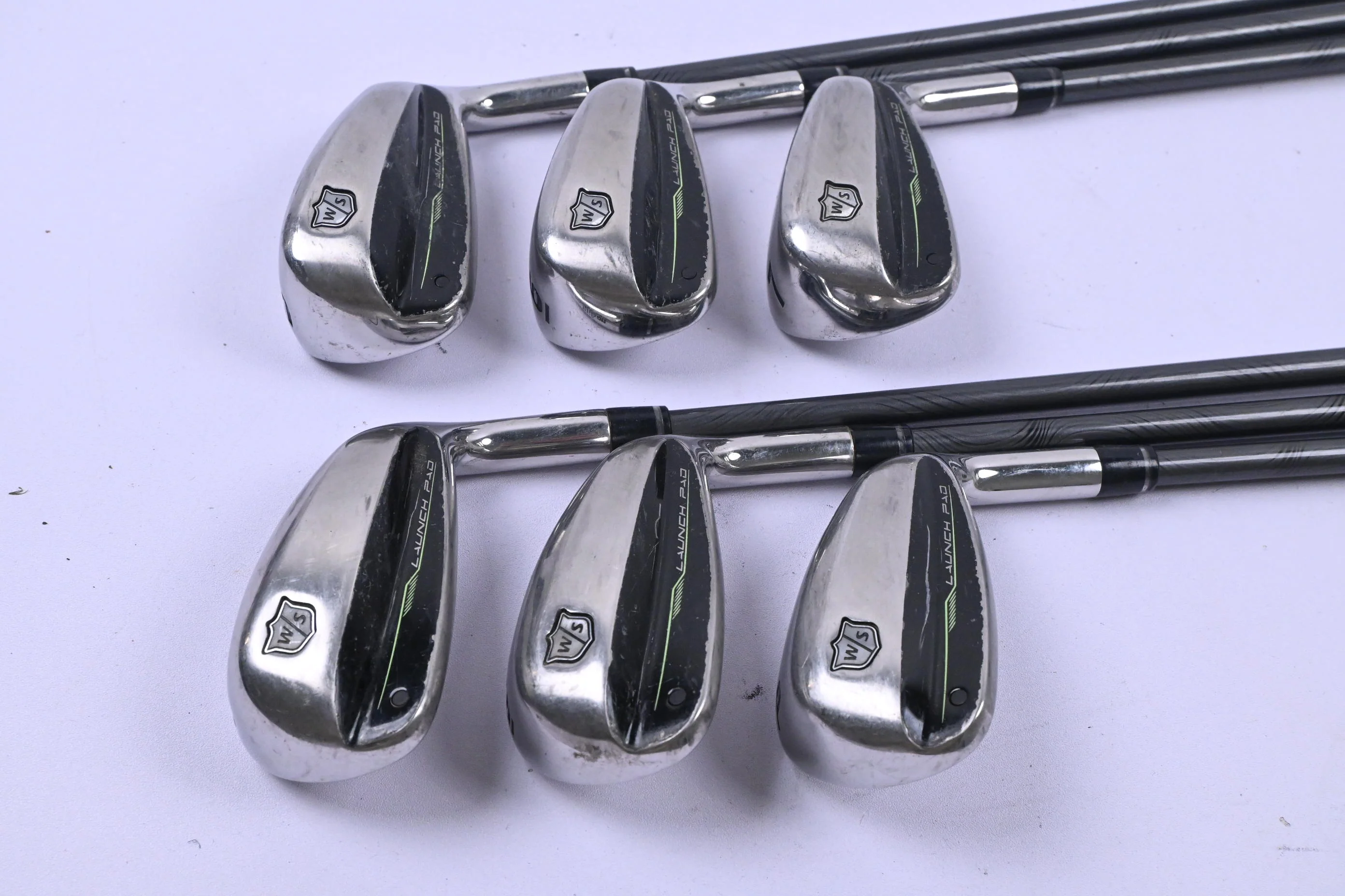 Wilson Launch Pad 2022 Irons / 5-PW / Regular Flex Project X EvenFlow 65 - Image 2