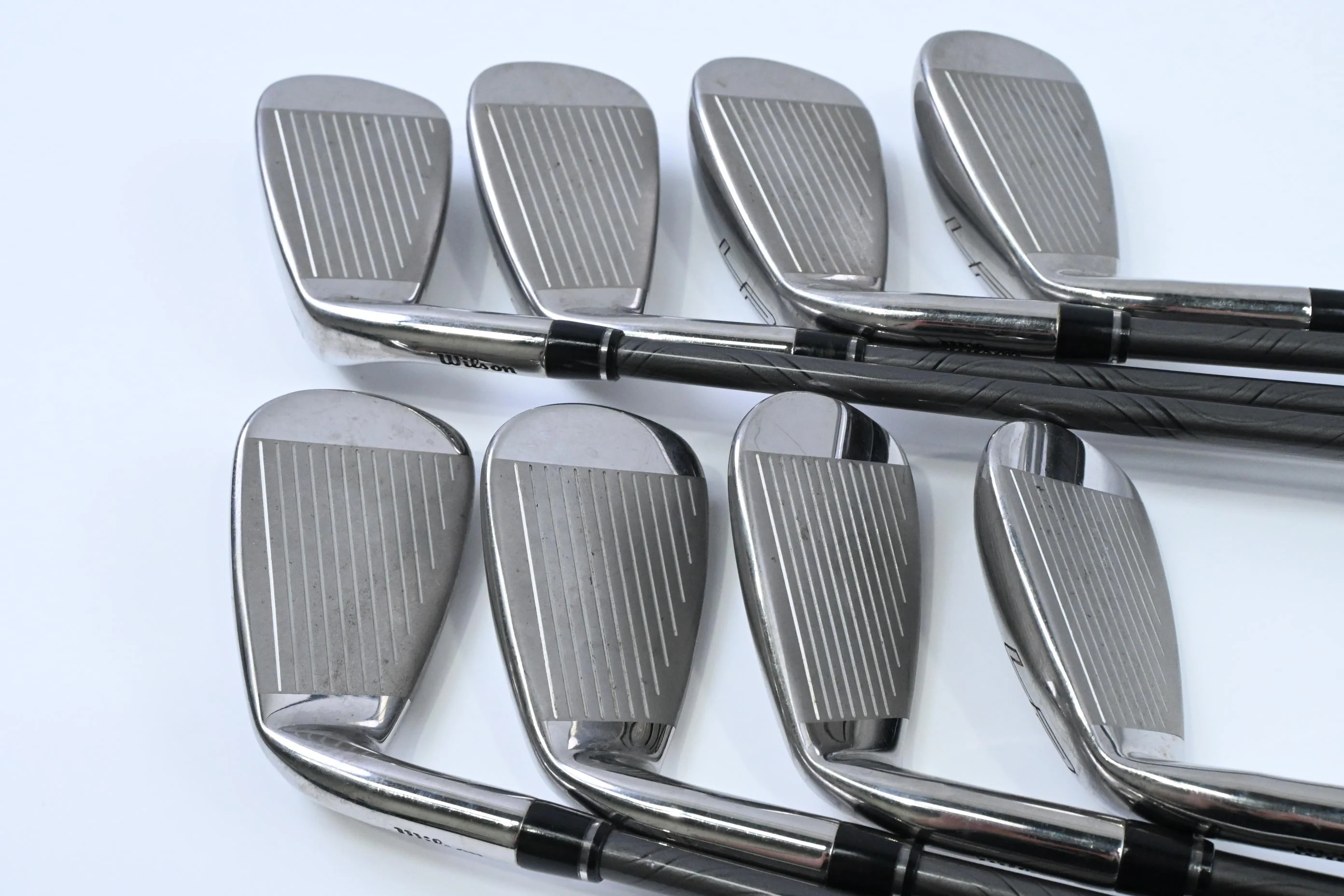 Wilson Launch Pad 2022 Irons / 5-PW+GW+SW / Senior Flex Project X Evenflow 55 - Image 3
