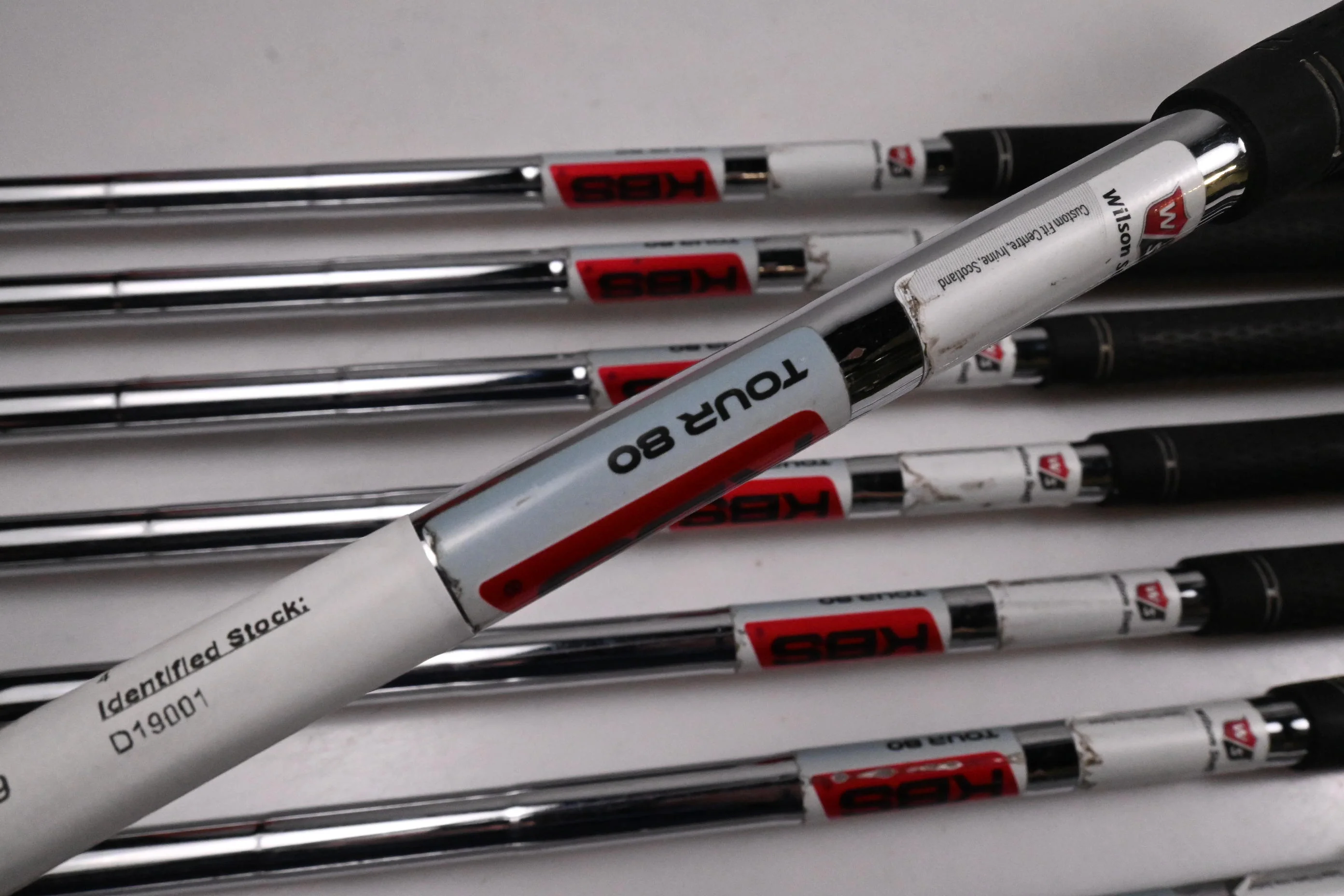 Wilson Launch Pad Irons / 5-PW+GW+SW / Regular Flex KBS Tour 80 Shafts - Image 5