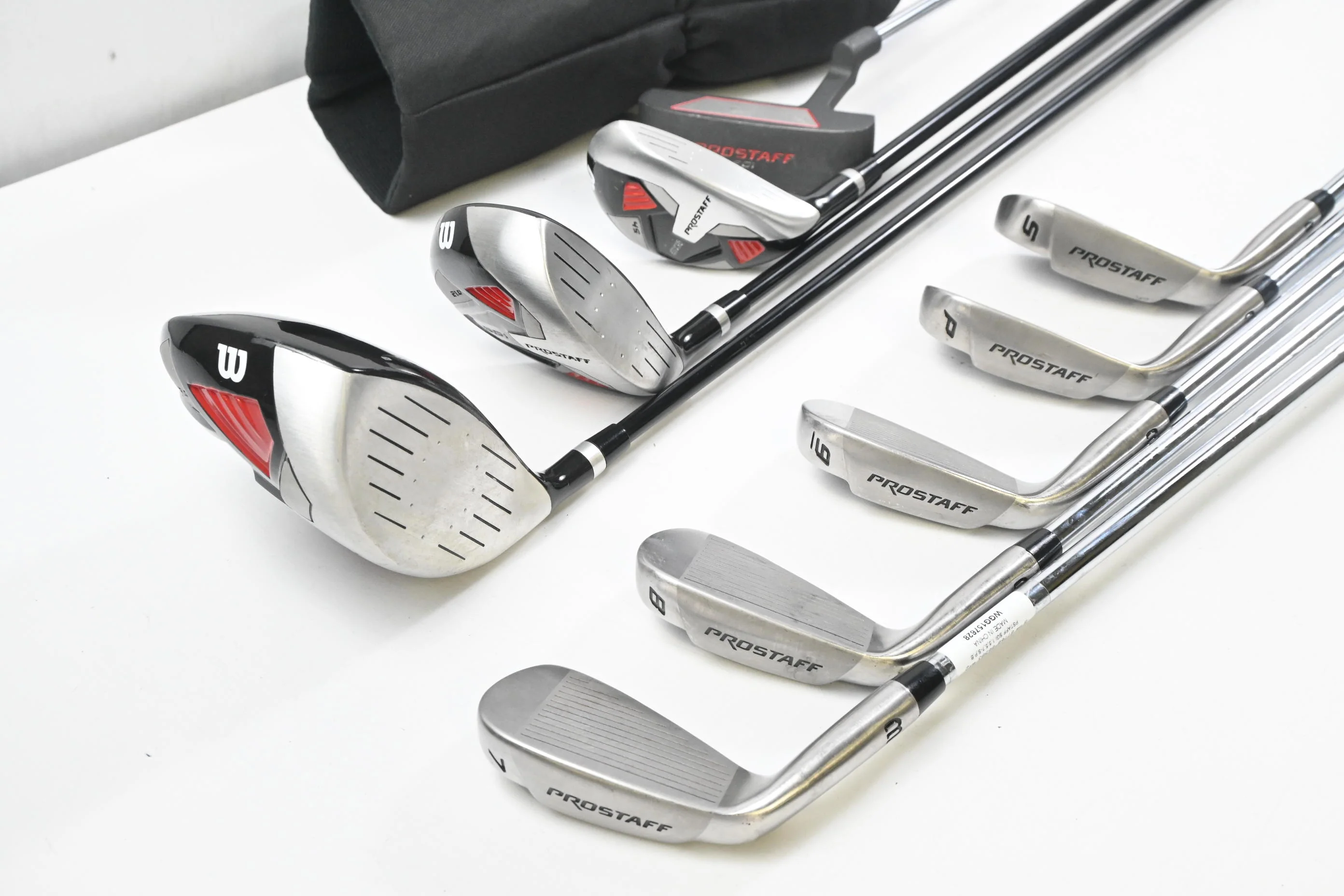 Wilson Prostaff SAGi Package Set / Woods, Irons, Putter, Bag - Image 5