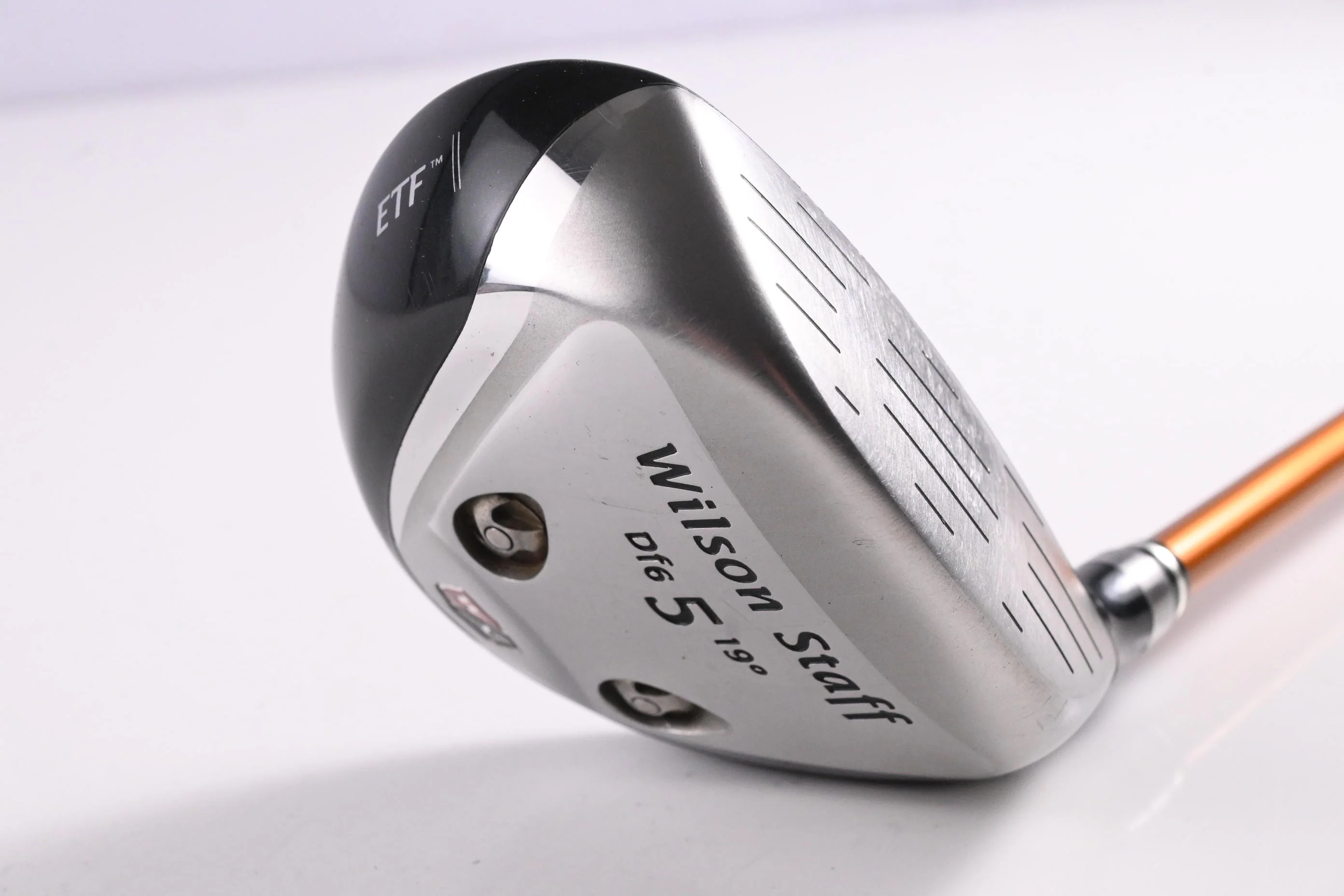 Wilson Staff DF6 #5 Wood / 19 Degree / Regular Flex Aldila NVS-DL Orange 75
