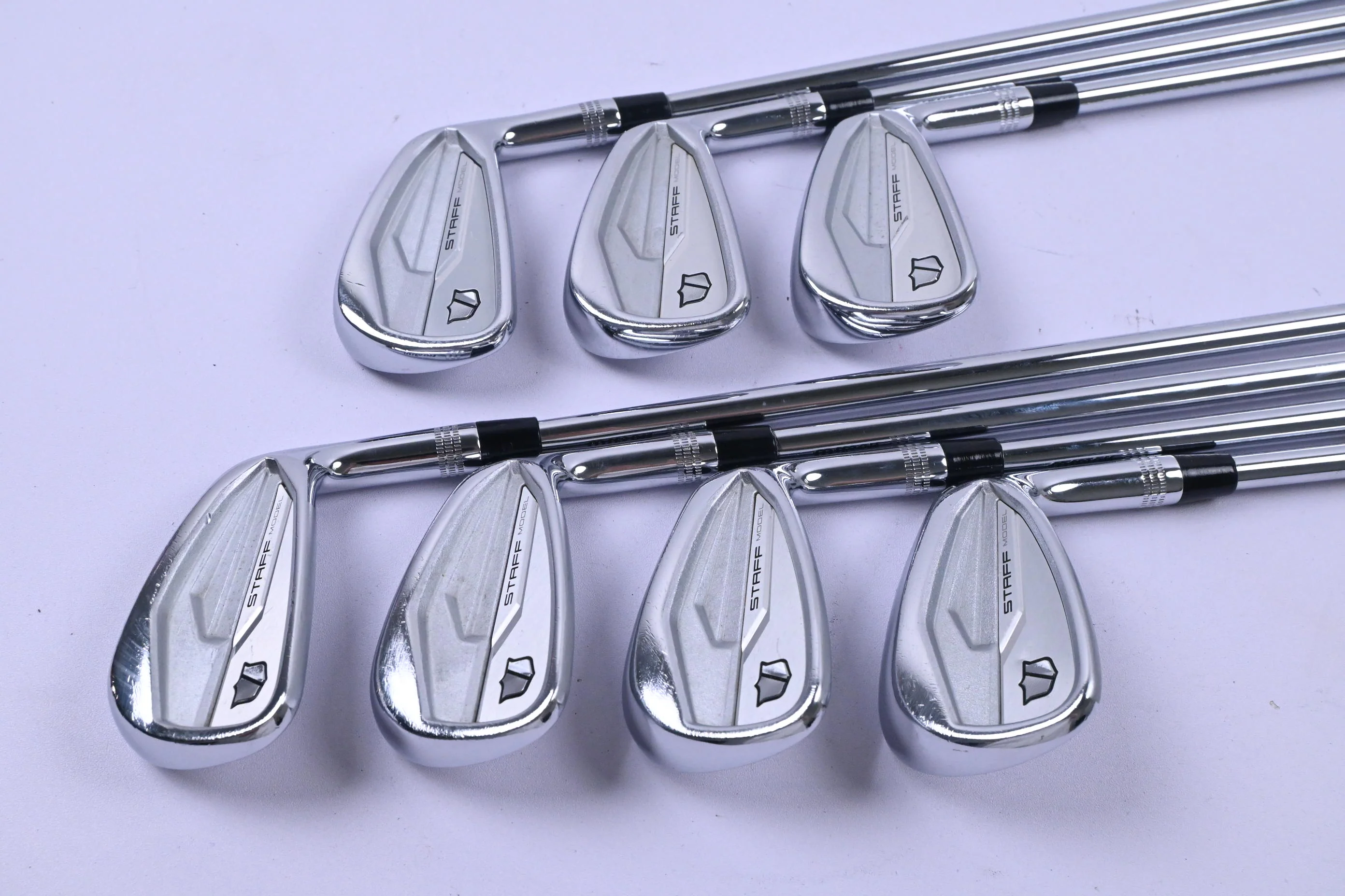 Wilson Staff Model 2024 CB Irons / 4-PW / X-Flex N.S.PRO Modus 3 Tour 120 Shafts - Image 2