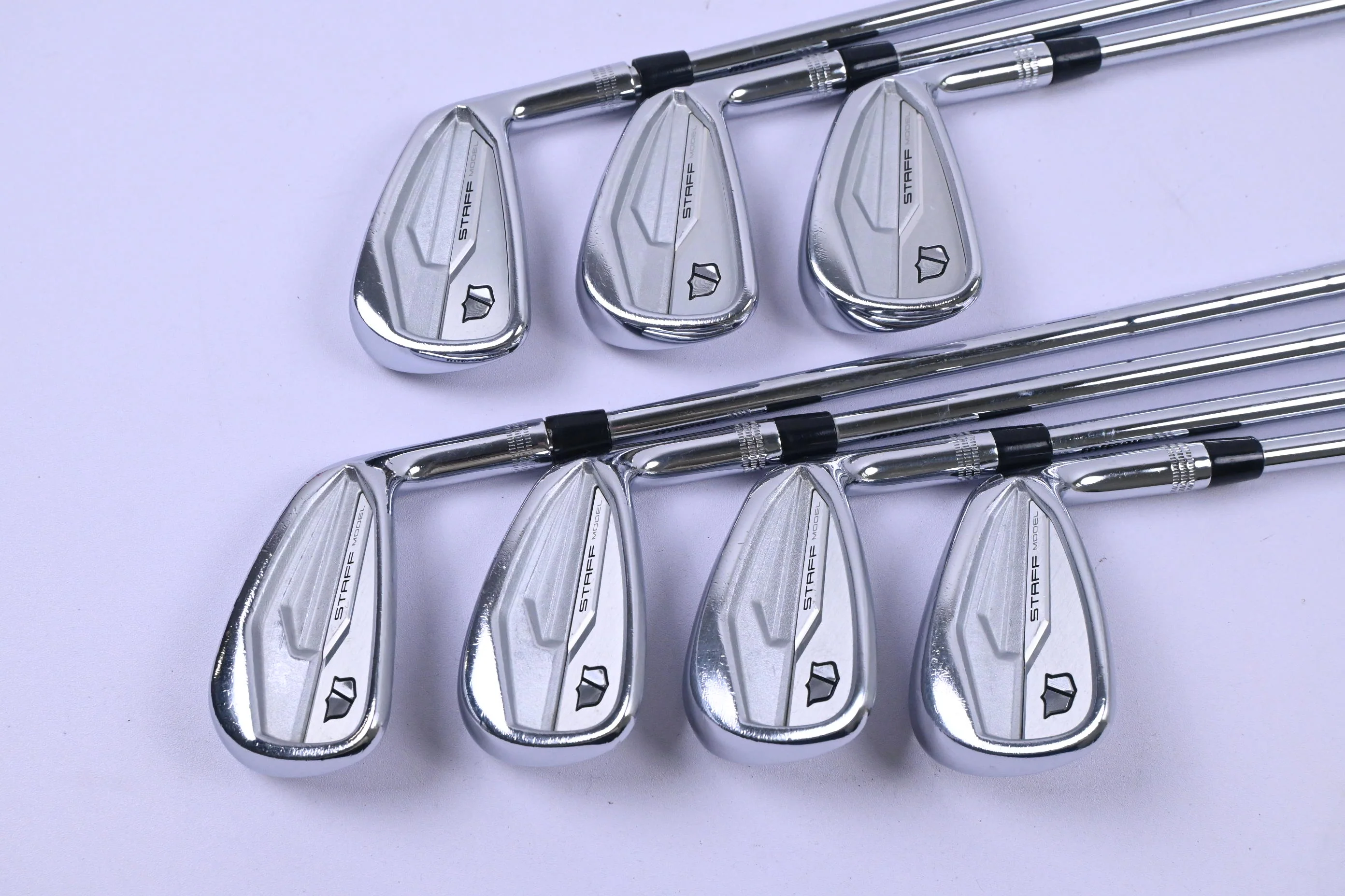 Wilson Staff Model 2024 CB Irons / 4-PW / X-Flex N.S.PRO Prototype Shafts - Image 2