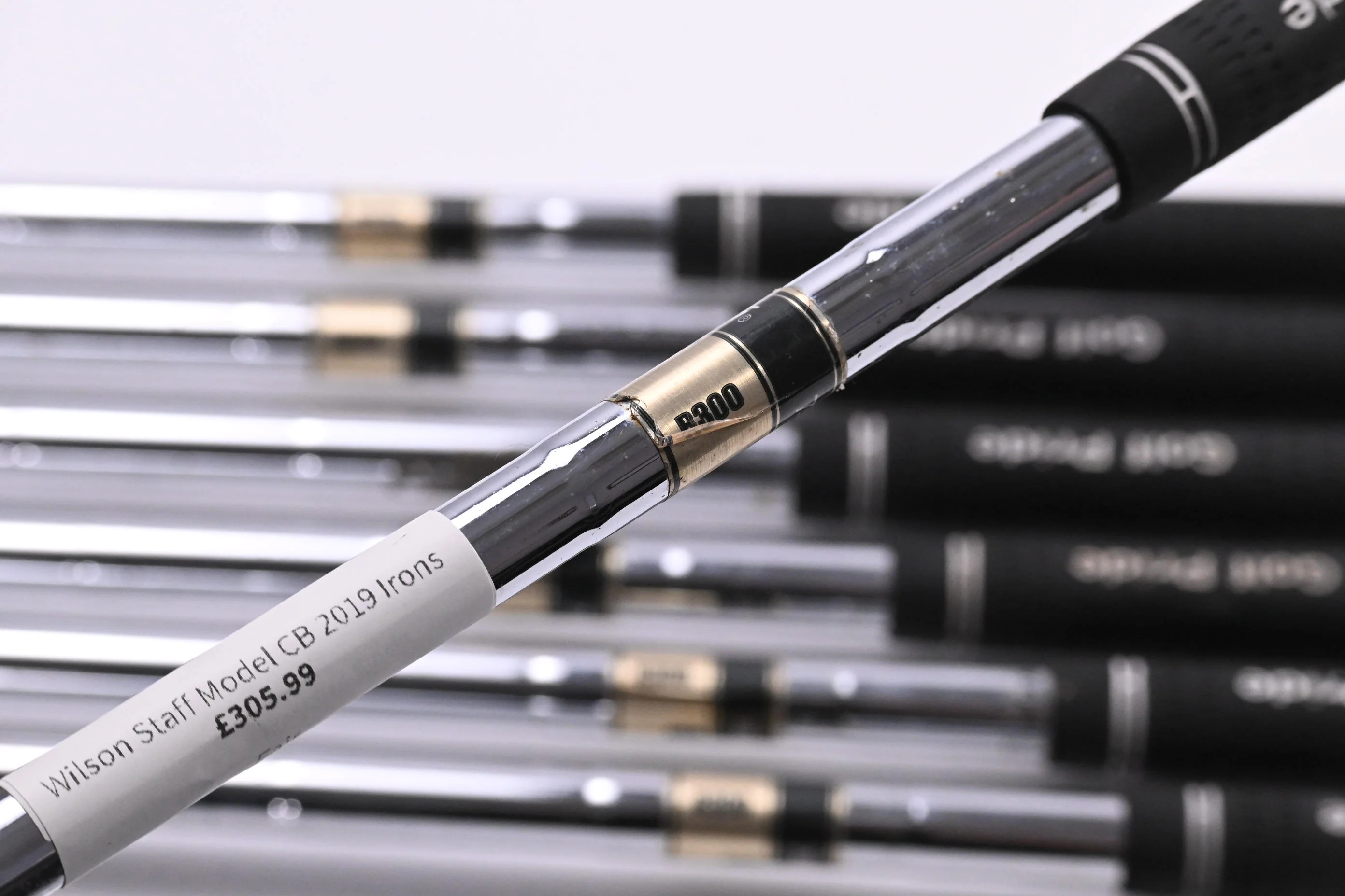 Wilson Staff Model CB 2019 Irons / 4-PW / Regular Flex Dynamic Gold R300 Shafts - Image 5