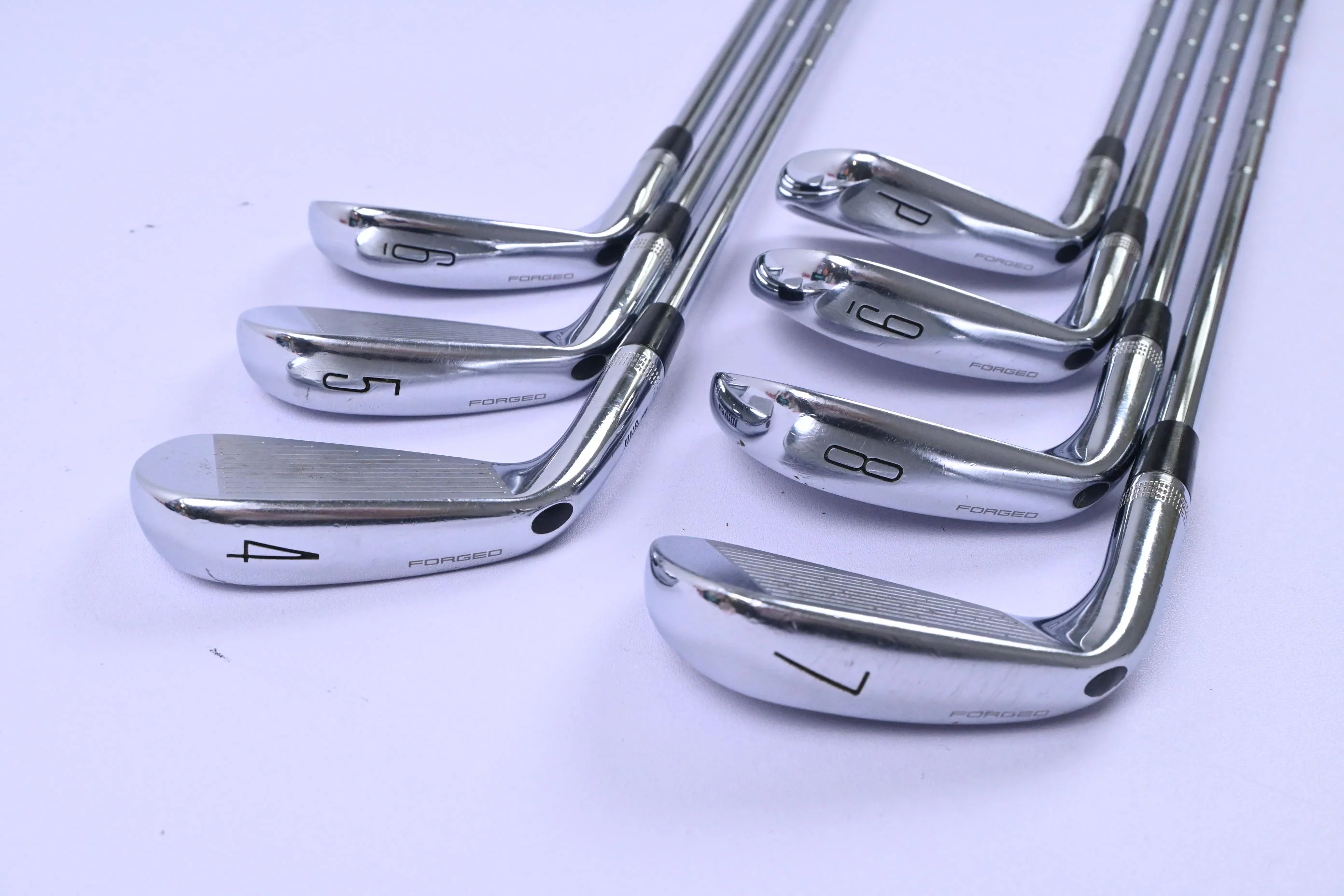 Wilson Staff Model 2024 CB Irons / 4-PW / Regular Flex Dynamic Gold 115 Shafts - Image 4