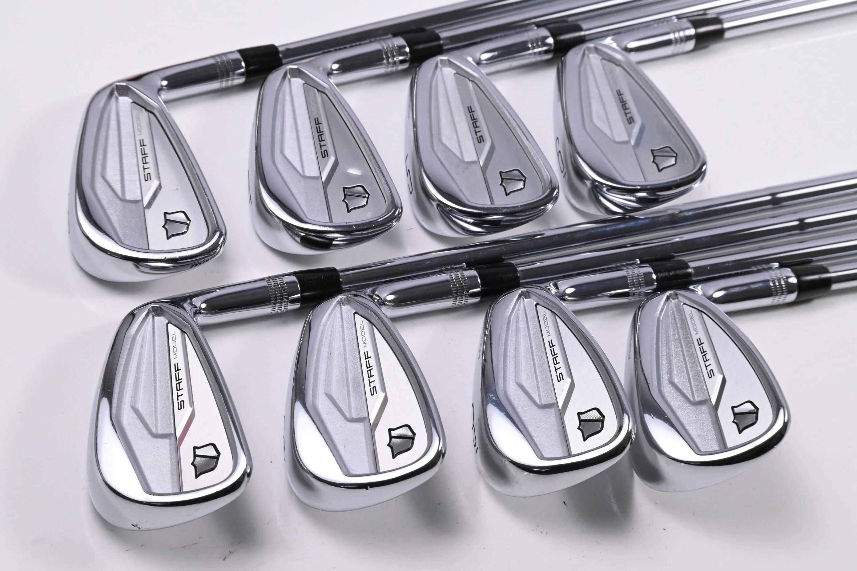 Wilson Staff Model 2024 CB Irons / 3-PW / X-Flex Dynamic Gold X100 Shafts - Image 2