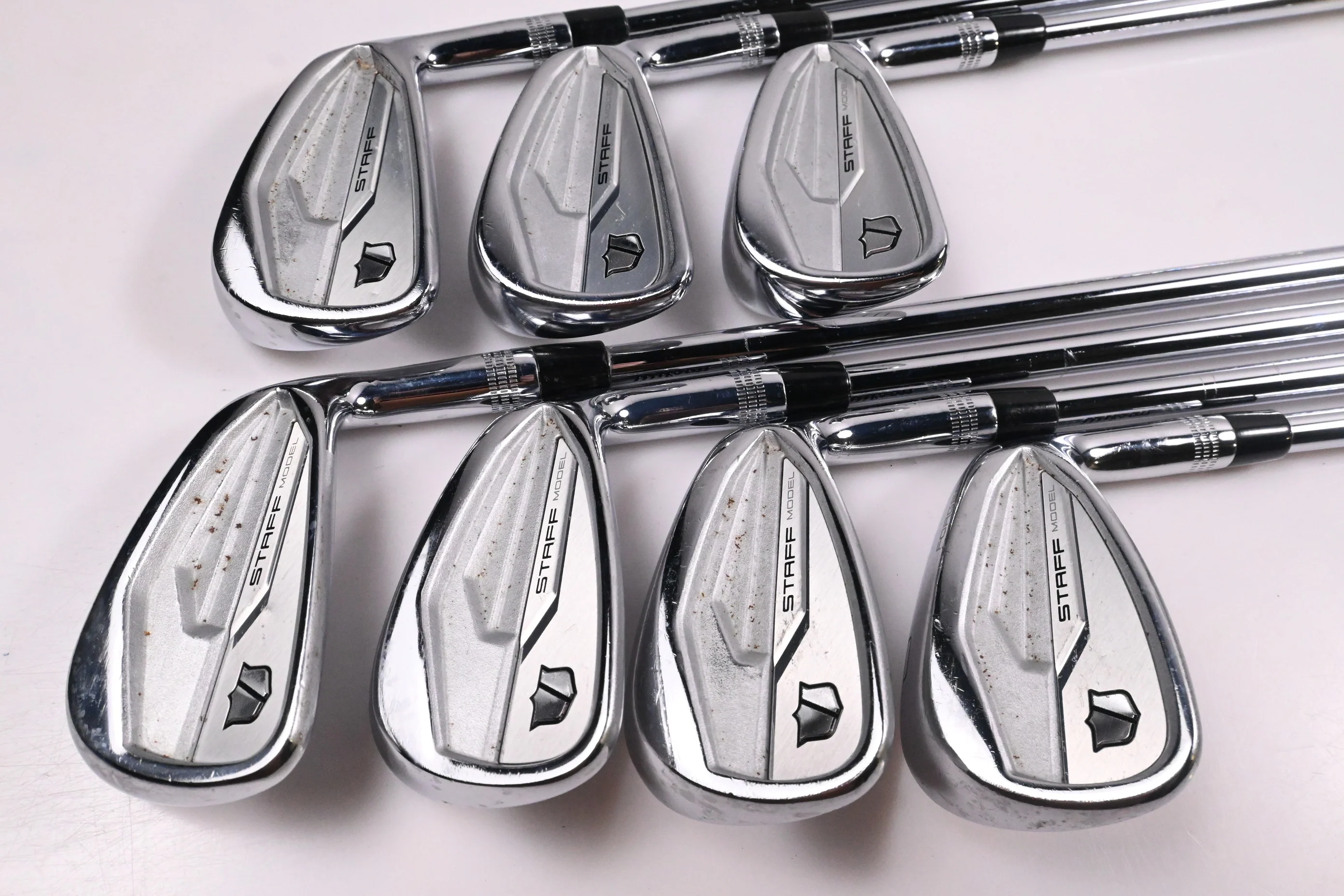 Wilson Staff Model 2024 CB Irons / 4-PW / X-Flex NS Pro Modus 3 Tour 120 Shafts - Image 2