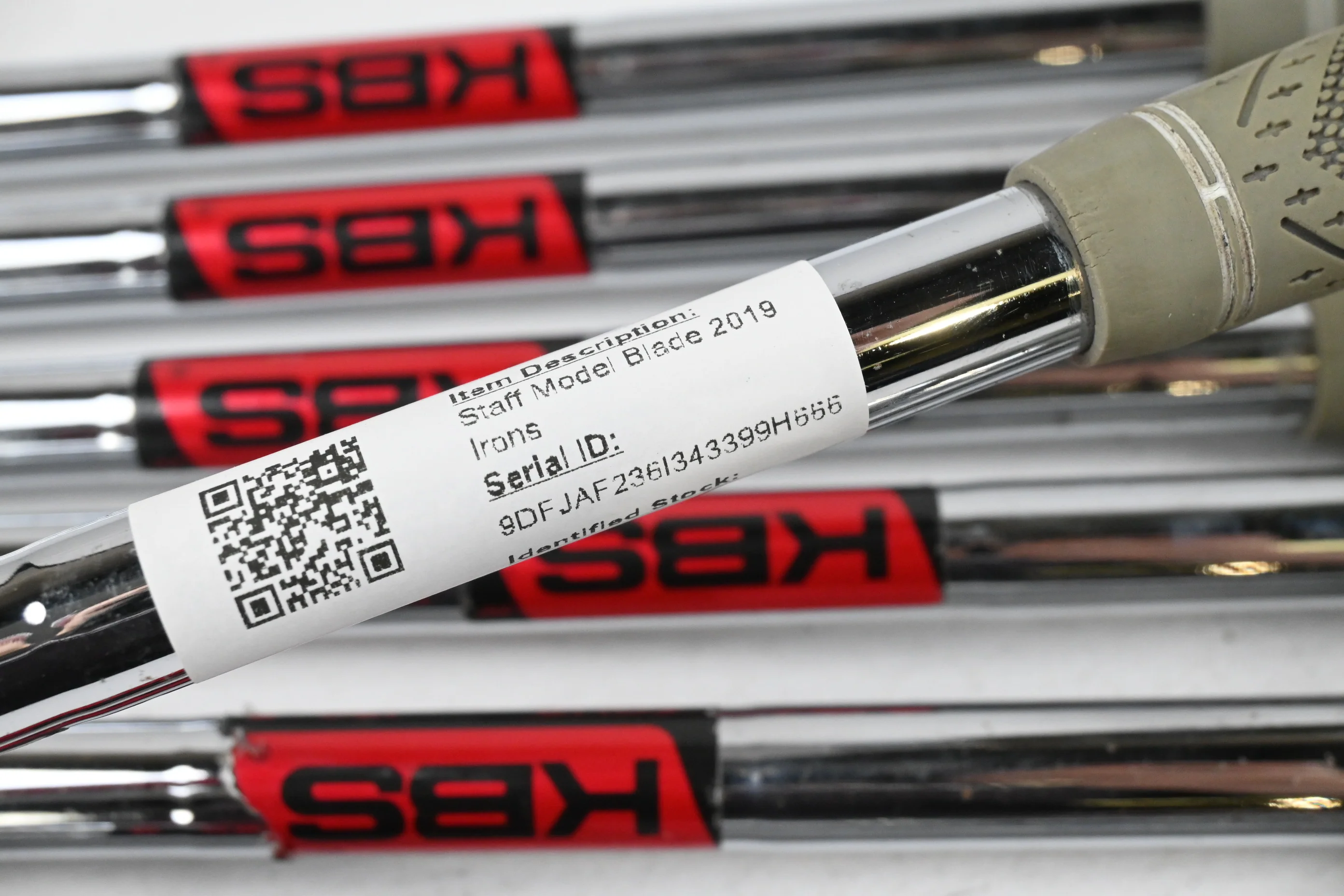 Wilson Staff Model Blade 2019 Irons / 3-PW / Stiff Flex KBS Tour 120 Shafts - Image 6