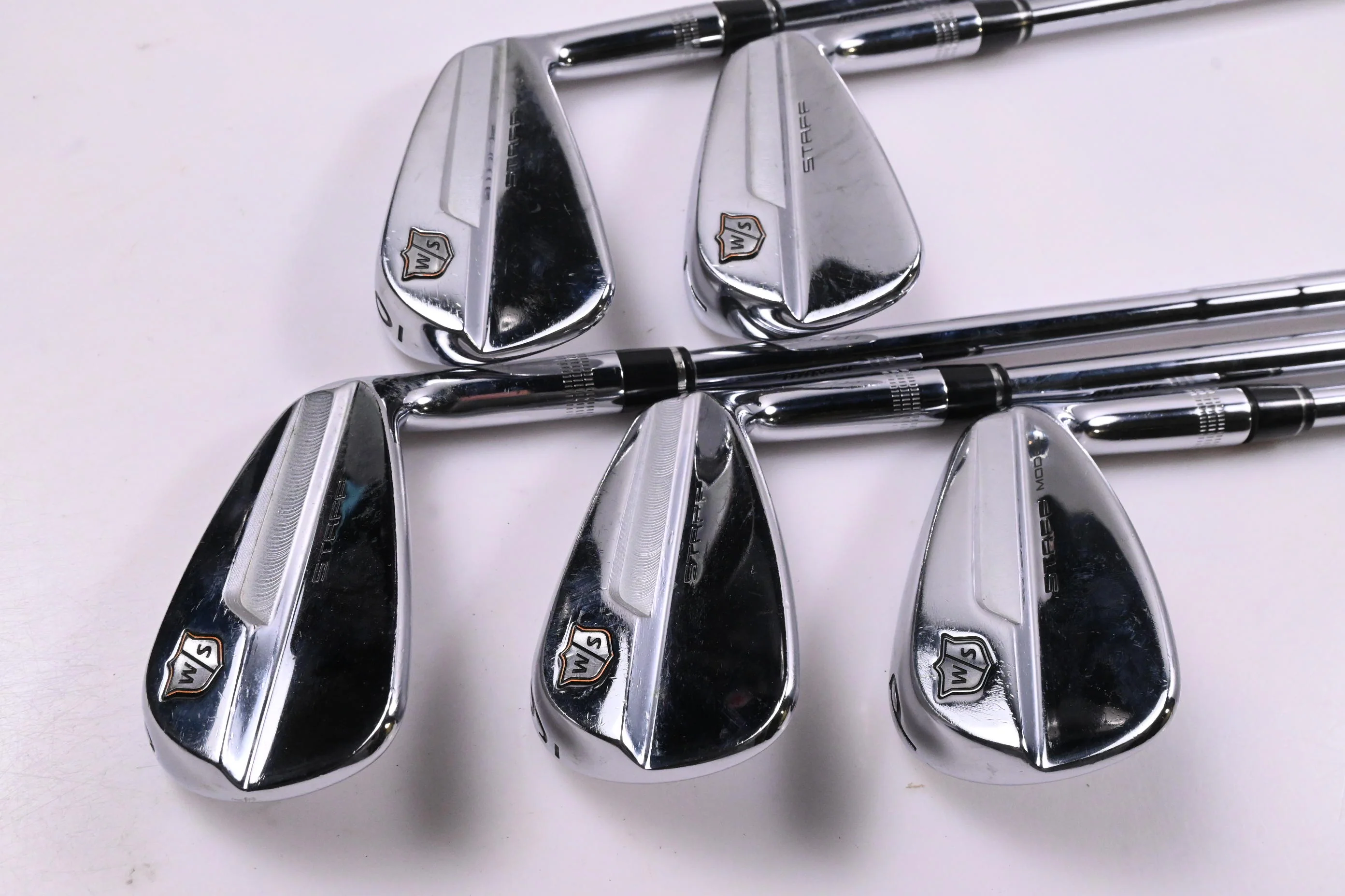 Wilson Staff Model Blade 2019 Irons / 6-PW / Stiff Flex KBS Tour 120 Shafts - Image 2