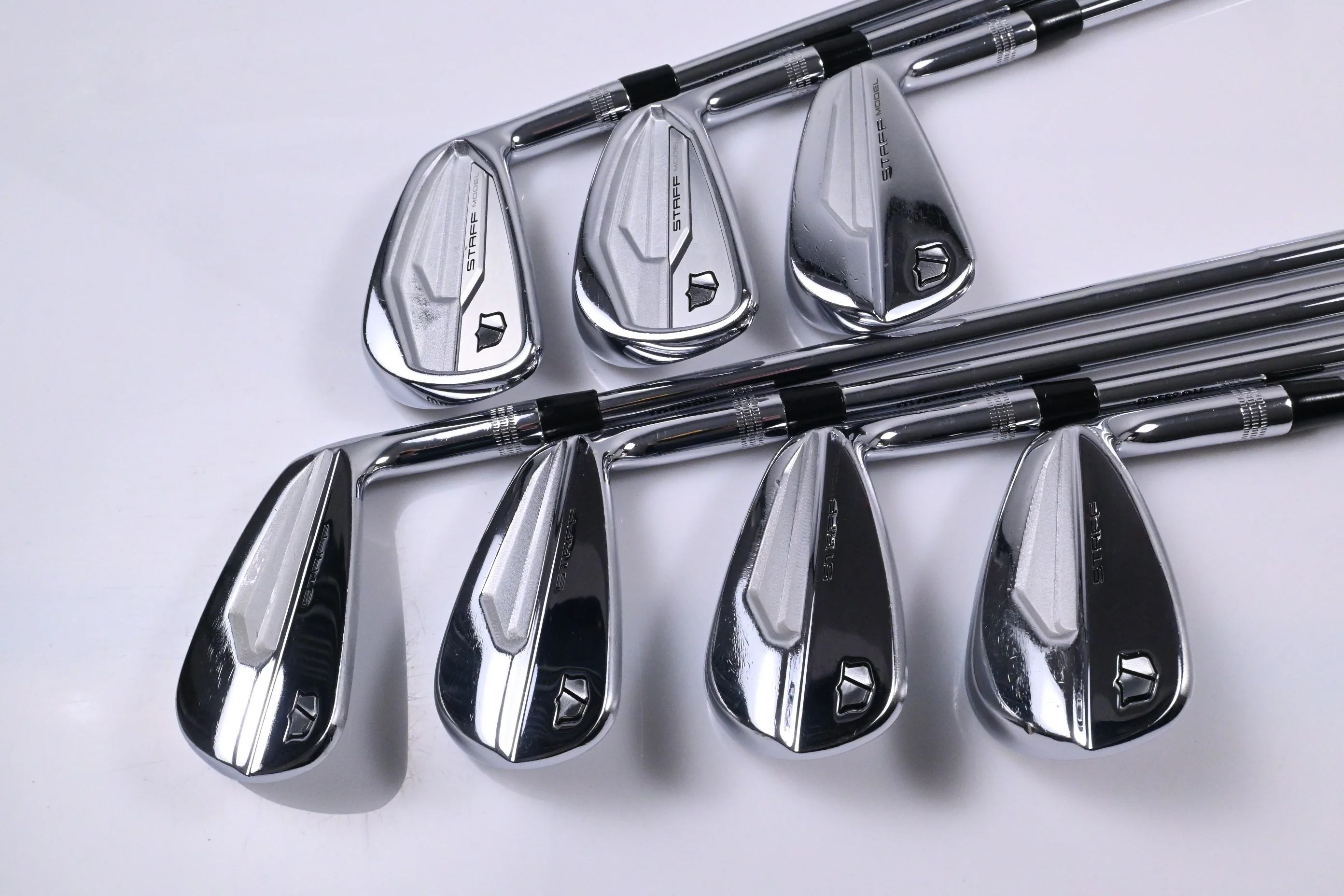 Wilson Staff Model CB/Blade 2024 Irons / 4-PW / X-Flex Dynamic Gold X100 Shafts - Image 2