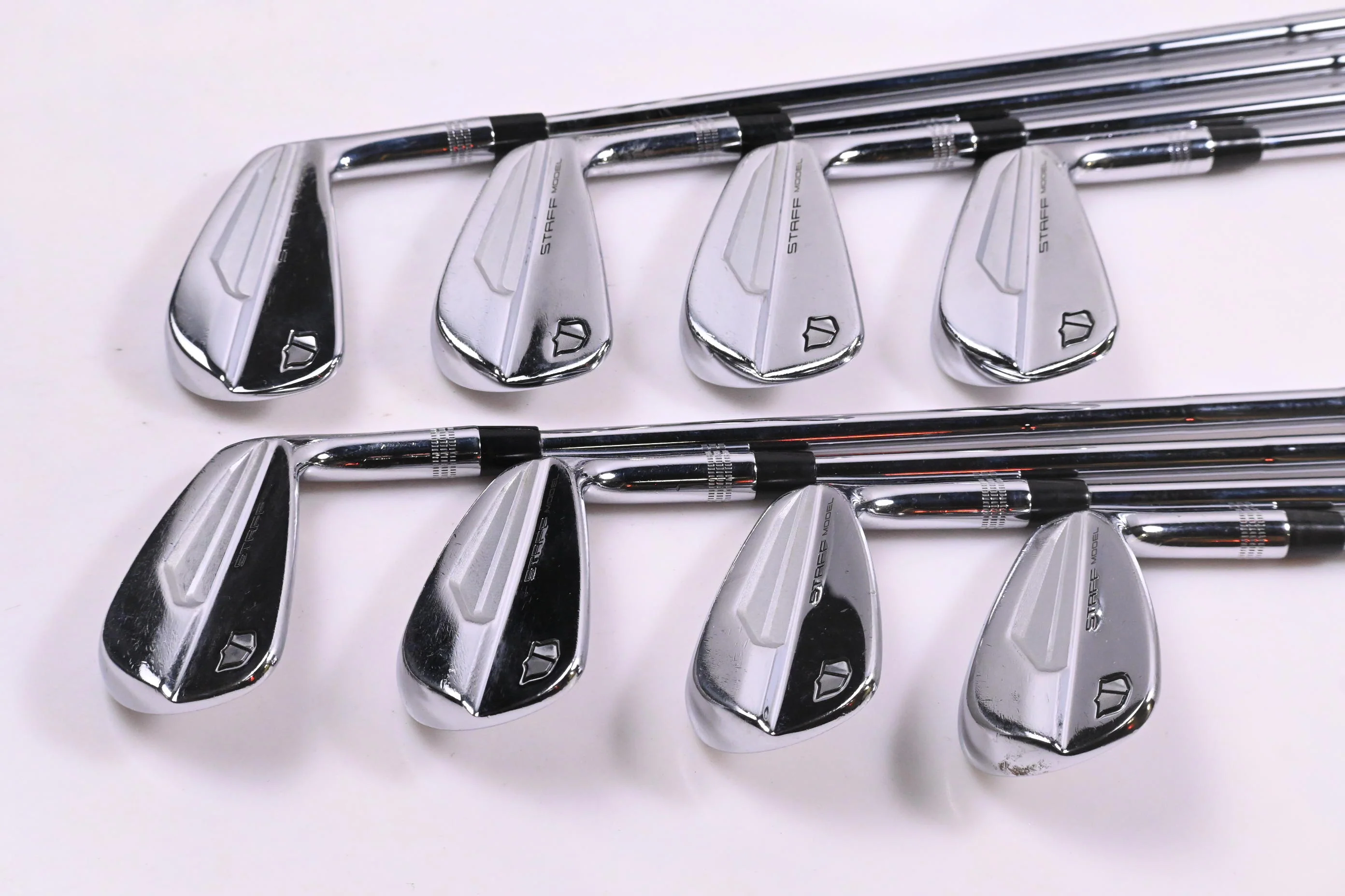 Wilson Staff Model Blade 2024 Irons / 3-PW / X-Flex Dynamic Gold X100 Shafts - Image 2