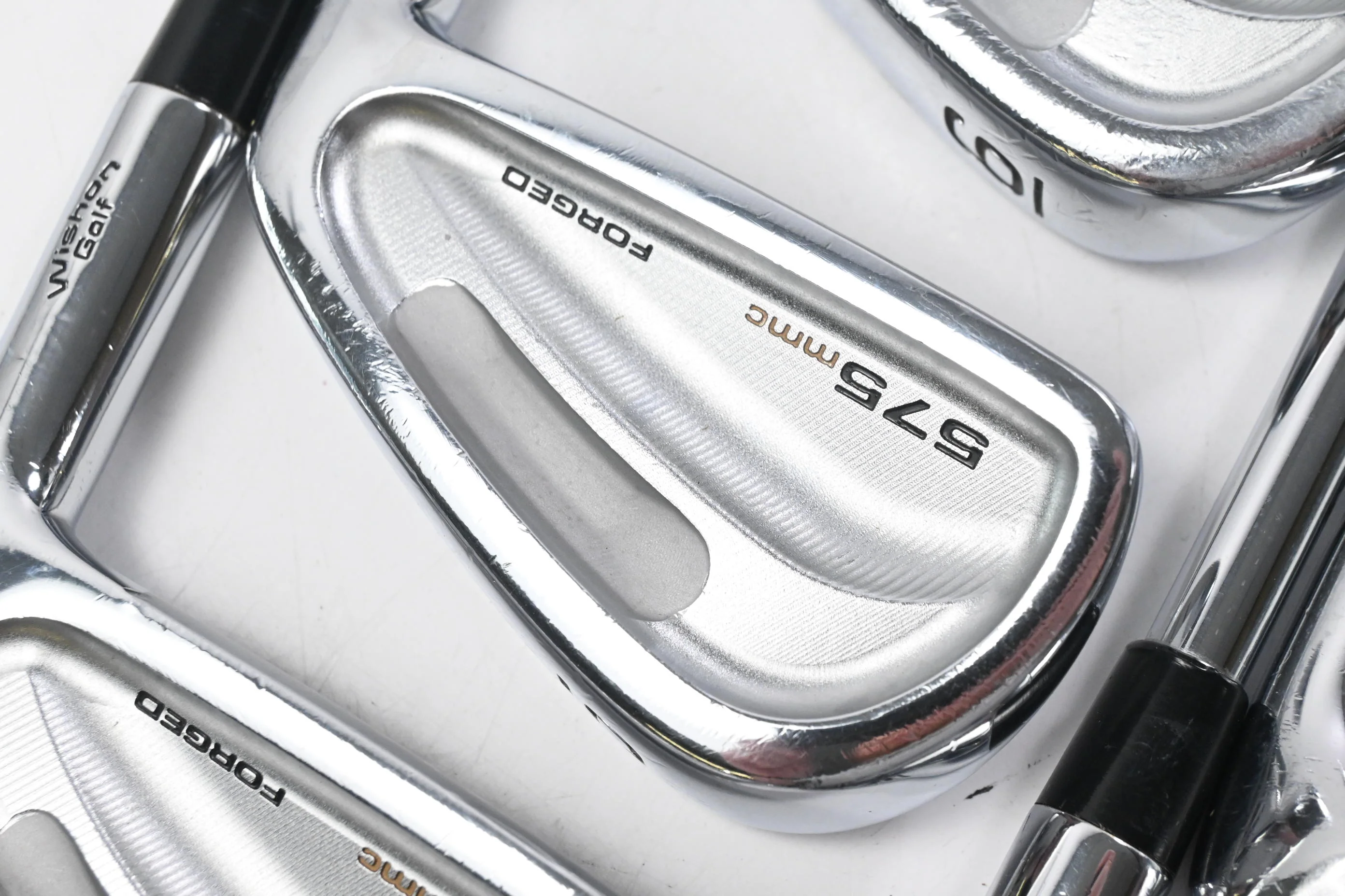 Wishon 575 MMC Forged Irons / 4-PW+AW / Regular Flex Dynamic Golf R300 Shafts