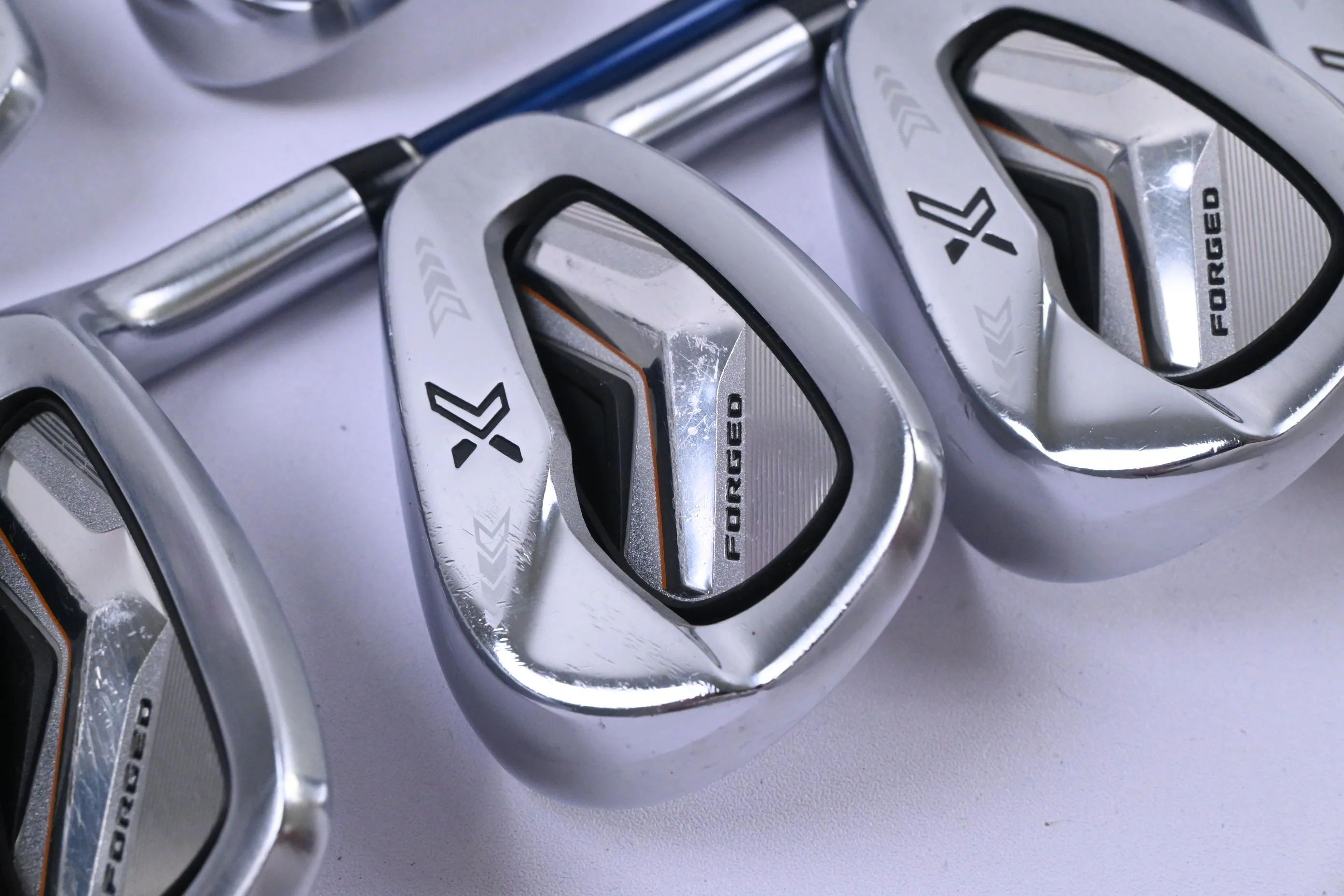 XXIO X 2021 Irons / 5-PW+GW+SW / Stiff Flex Diamana ZX 60 Shafts