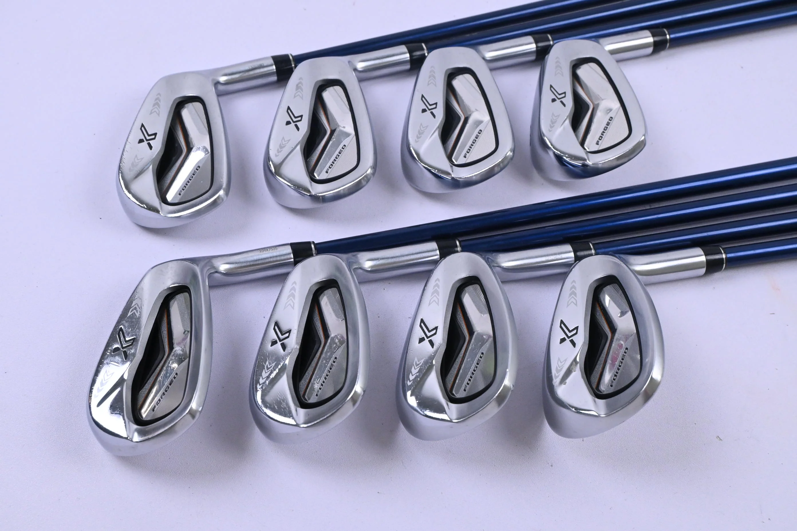 XXIO X 2021 Irons / 5-PW+GW+SW / Stiff Flex Diamana ZX 60 Shafts - Image 2
