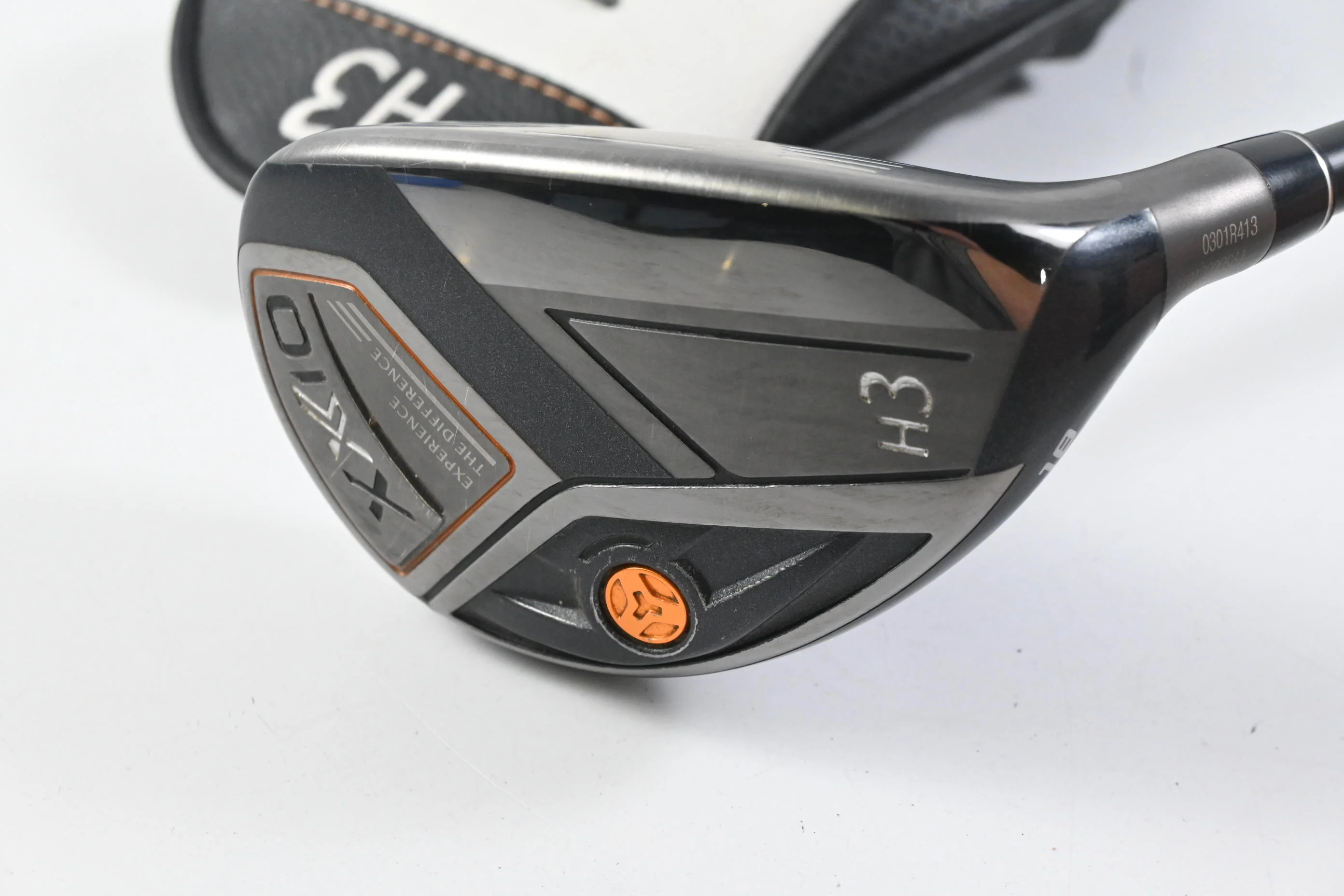 XXIO X Black #3 Hybrid / 18 Degree / Stiff Flex Miyazaki AX-1 55 Shaft - Image 2