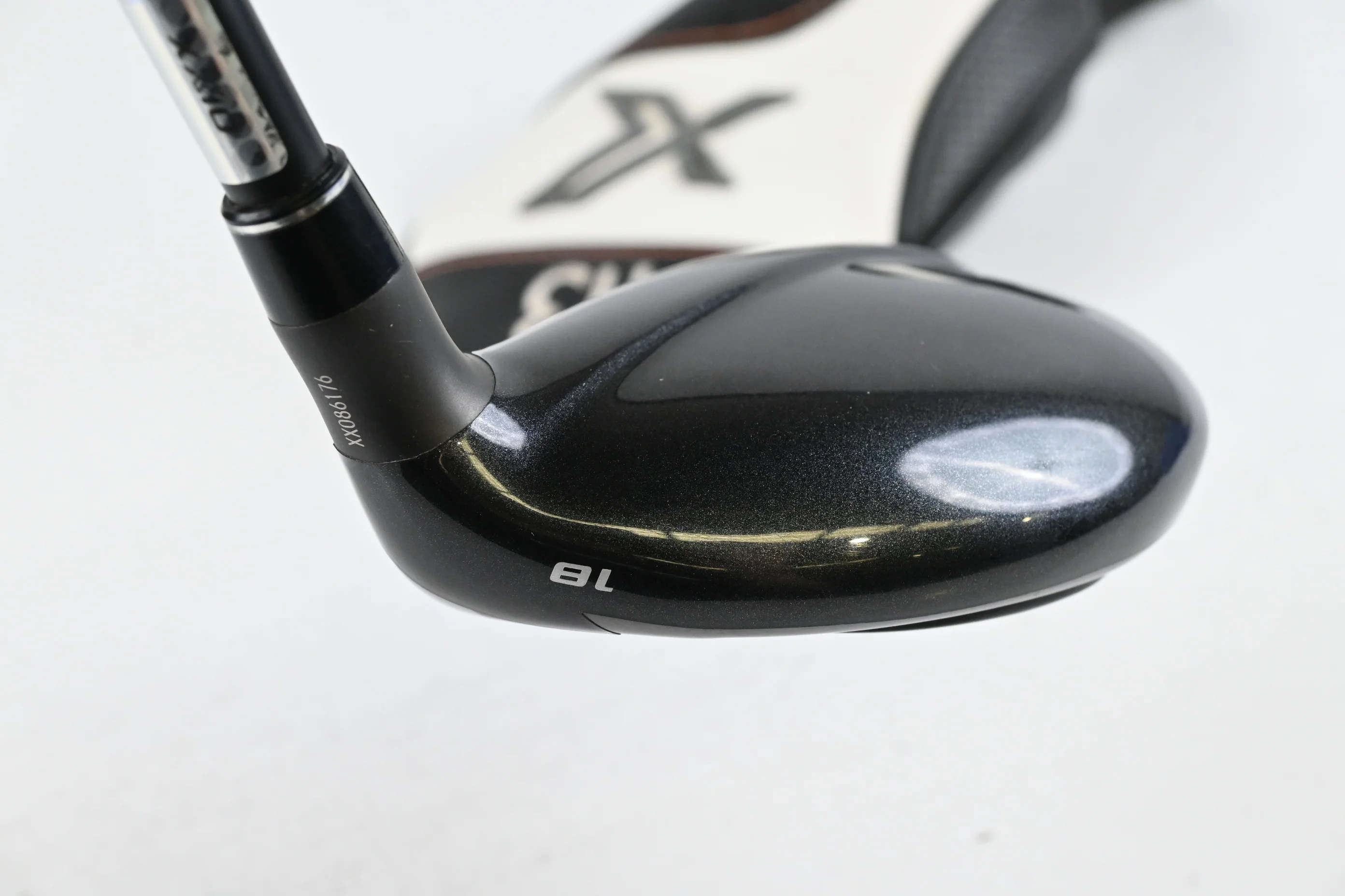 XXIO X Black #3 Hybrid / 18 Degree / Stiff Flex Miyazaki AX-1 55 Shaft - Image 5