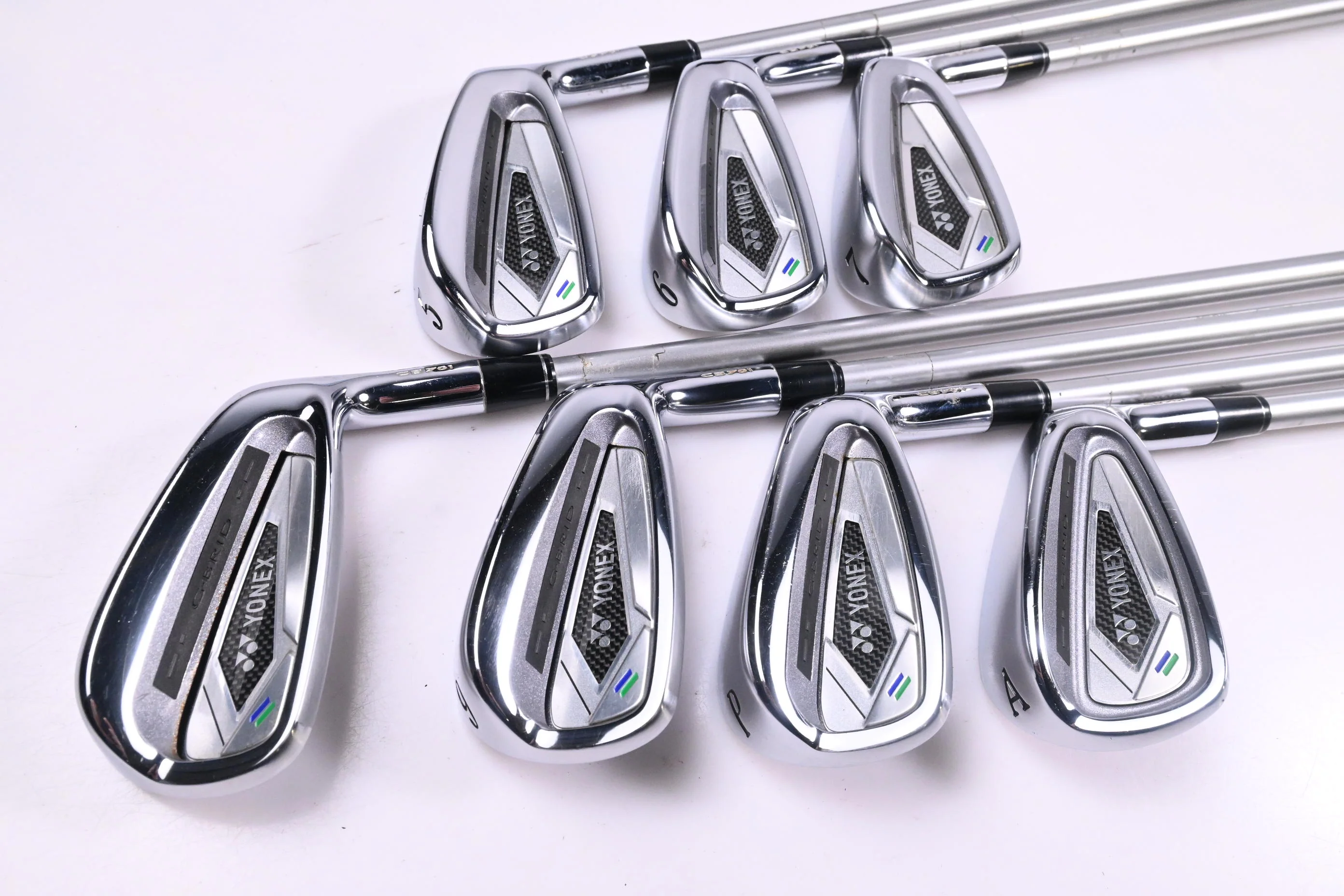 Yonex Ezone CB 701 Irons / 5-PW+AW / Regular Flex Yonex NST 400 Shafts - Image 2