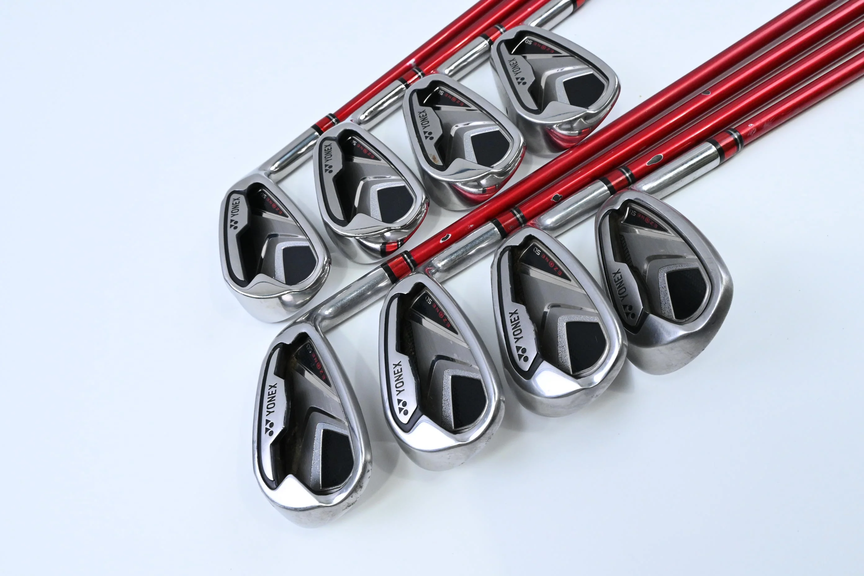 Yonex Ezone SD Irons / 4-PW+SW / Regular Flex Yonex Nanospeed 200 Shafts - Image 2